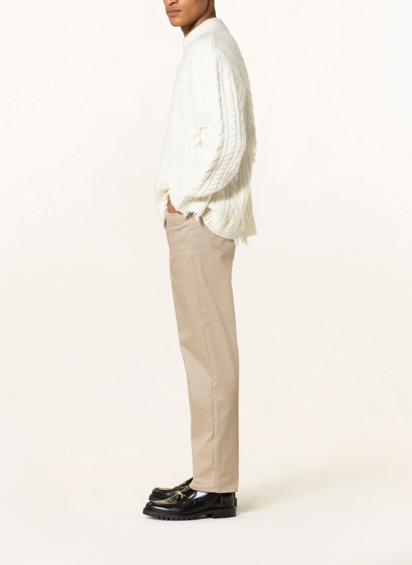HOLZWEILER Trousers GENESIS regular fit, Color: BEIGE (Image 4)