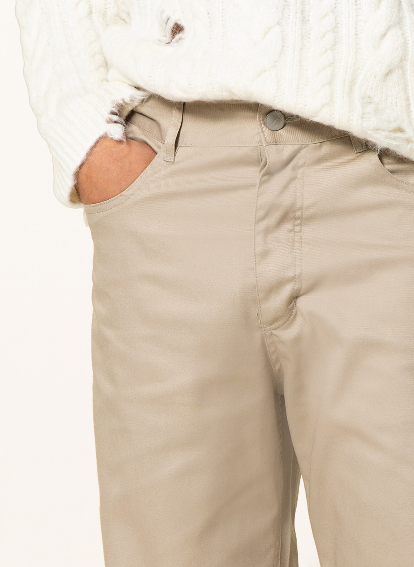 HOLZWEILER Trousers GENESIS regular fit, Color: BEIGE (Image 5)
