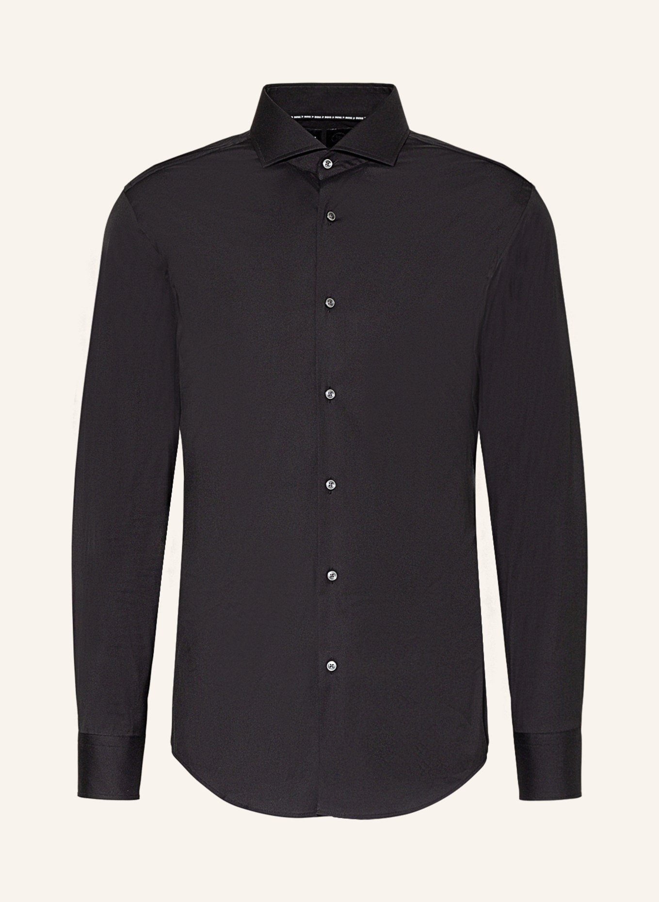 BOSS Jerseyhemd HANK PERFORMANCE Slim Fit , Farbe: SCHWARZ (Bild 1)