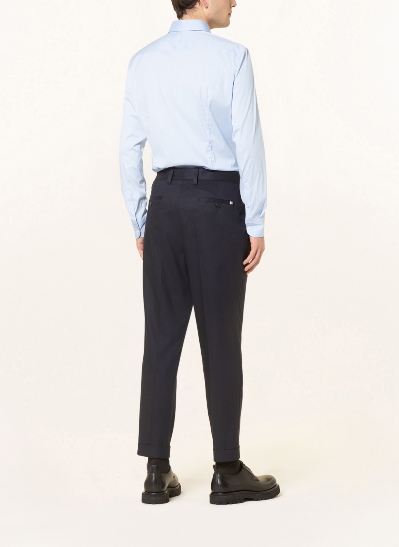 BOSS Jerseyhemd HANK PERFORMANCE Slim Fit , Farbe: HELLBLAU (Bild 3)