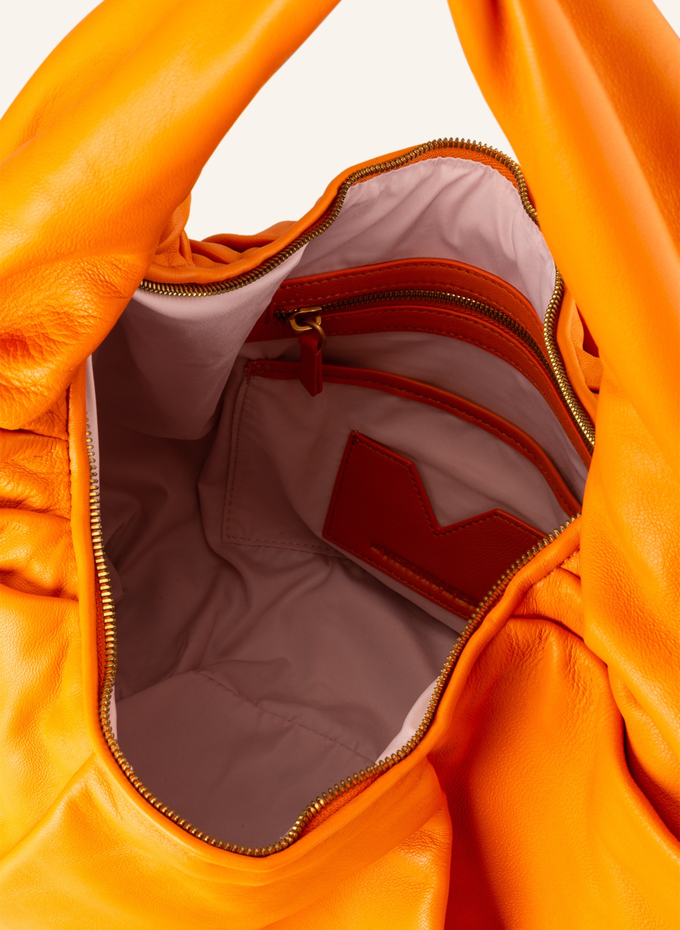 LES VISIONNAIRES Handbag GRETA, Color: ORANGE (Image 3)