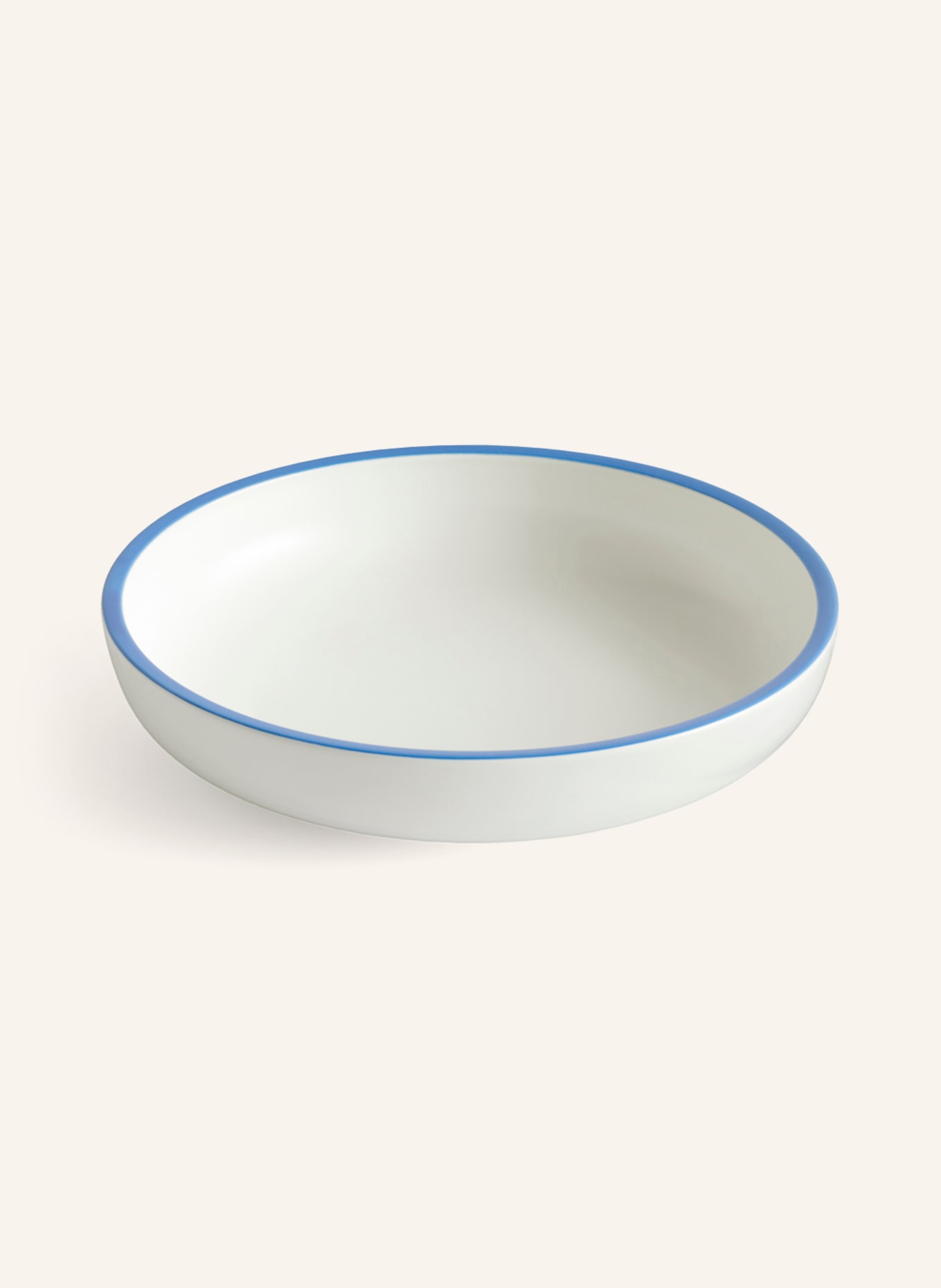 HAY Bowl SOBREMESA L, Color: WHITE/ BLUE (Image 1)