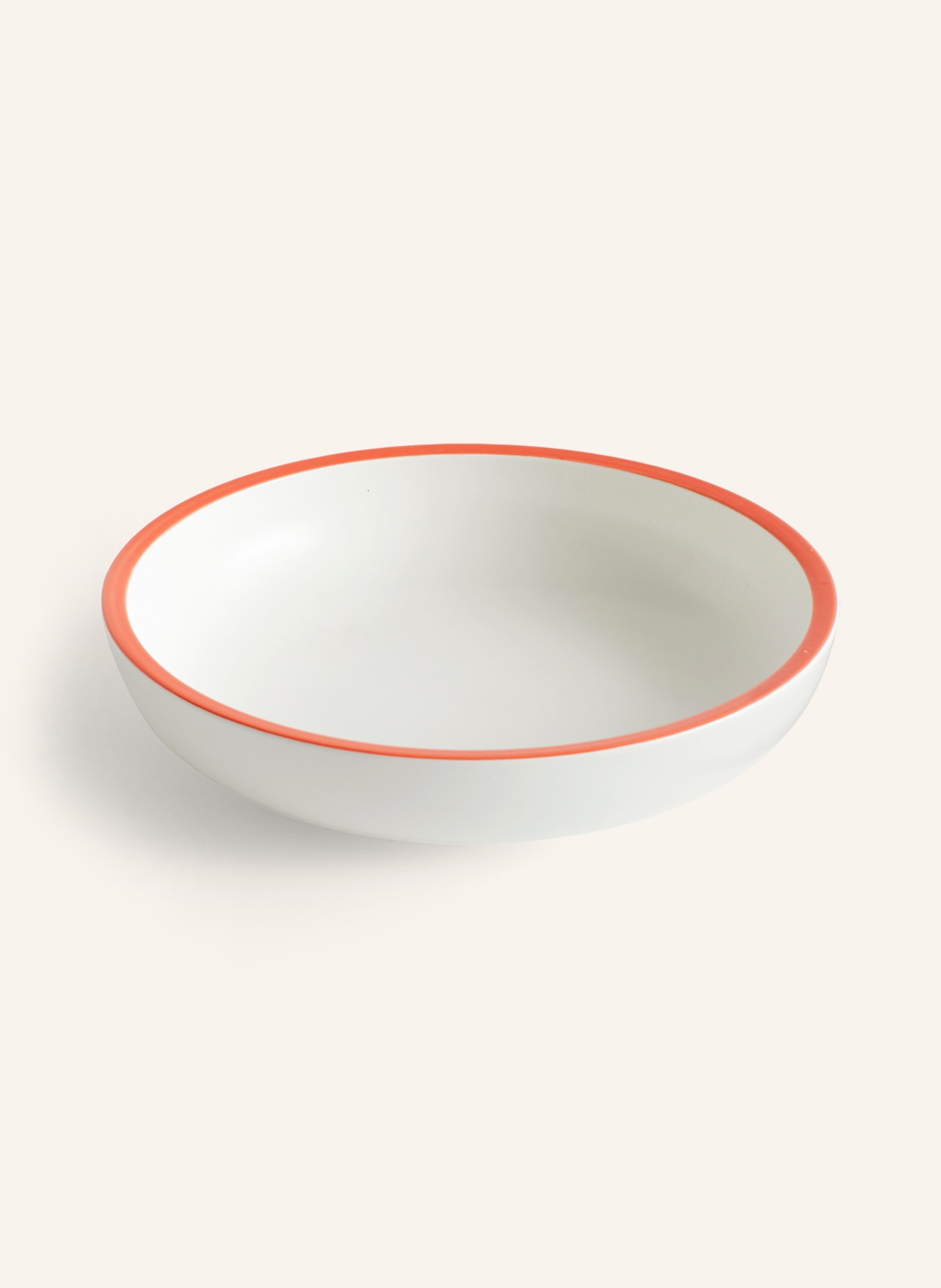 HAY Bowl SOBREMESA S, Color: WHITE/ ORANGE (Image 1)