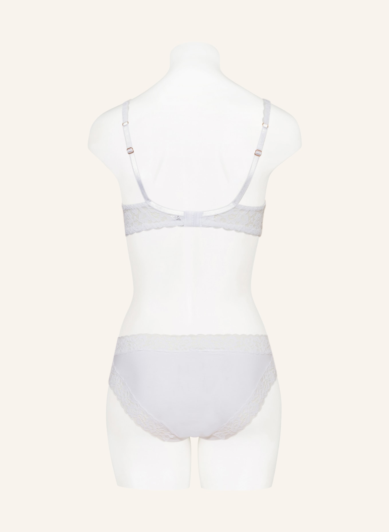 CALIDA Soft bra NATURAL COMFORT LACE, Color: WHITE (Image 3)