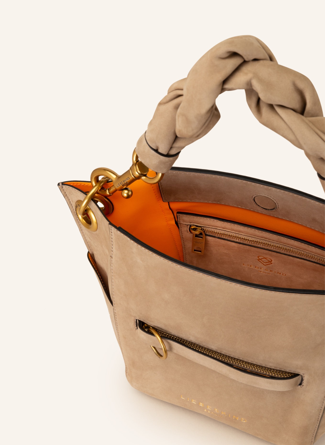 LIEBESKIND Handbag JEANY MEDIUM, Color: BEIGE (Image 3)
