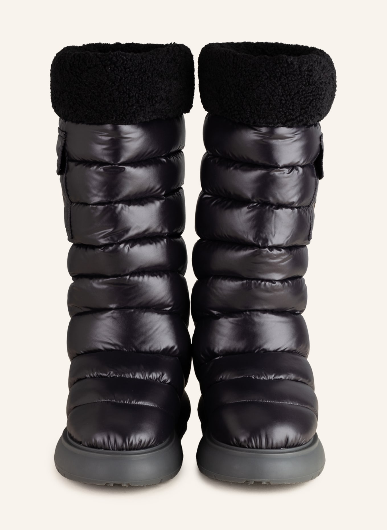 MONCLER Boots GAIA POCKET with teddy , Color: BLACK (Image 3)