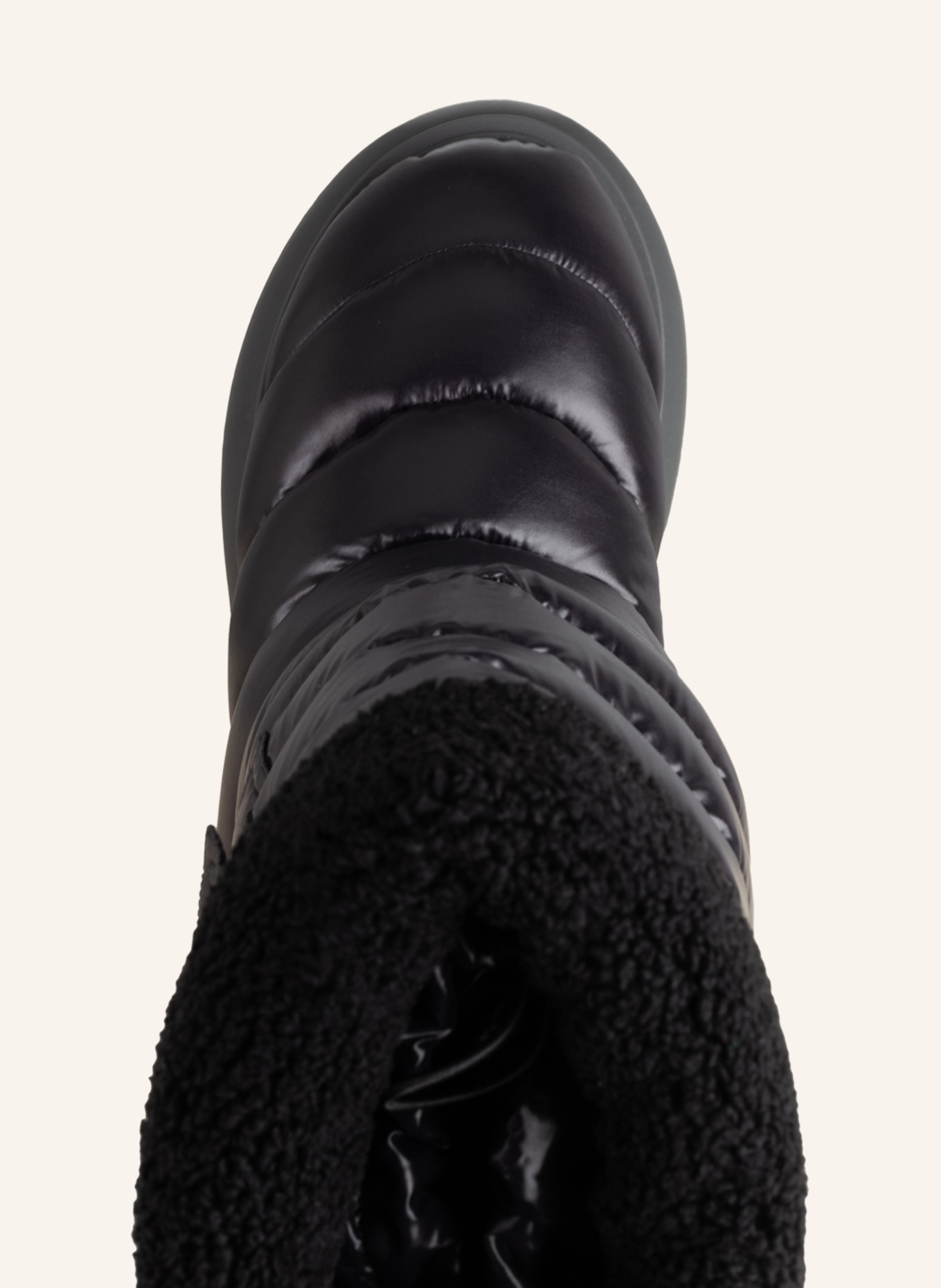 MONCLER Boots GAIA POCKET mit Teddyfell , Farbe: SCHWARZ (Bild 5)