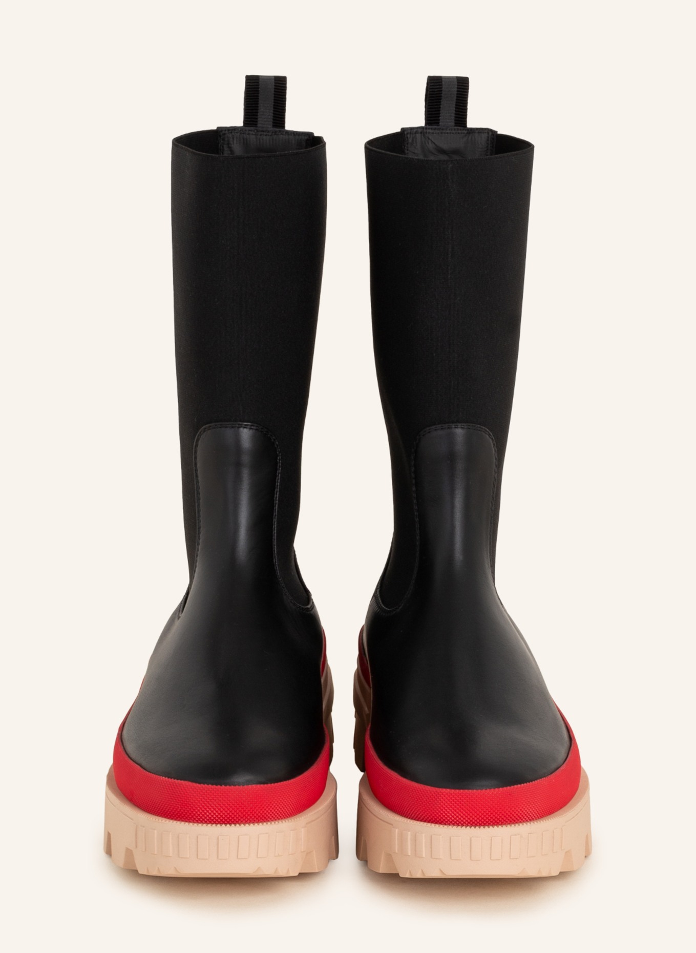 MONCLER Chelsea-Boots NEUE: ČERNÁ