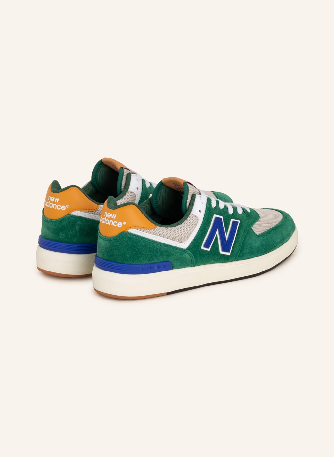 new balance Sneakers CT574 in green/ cream/ orange