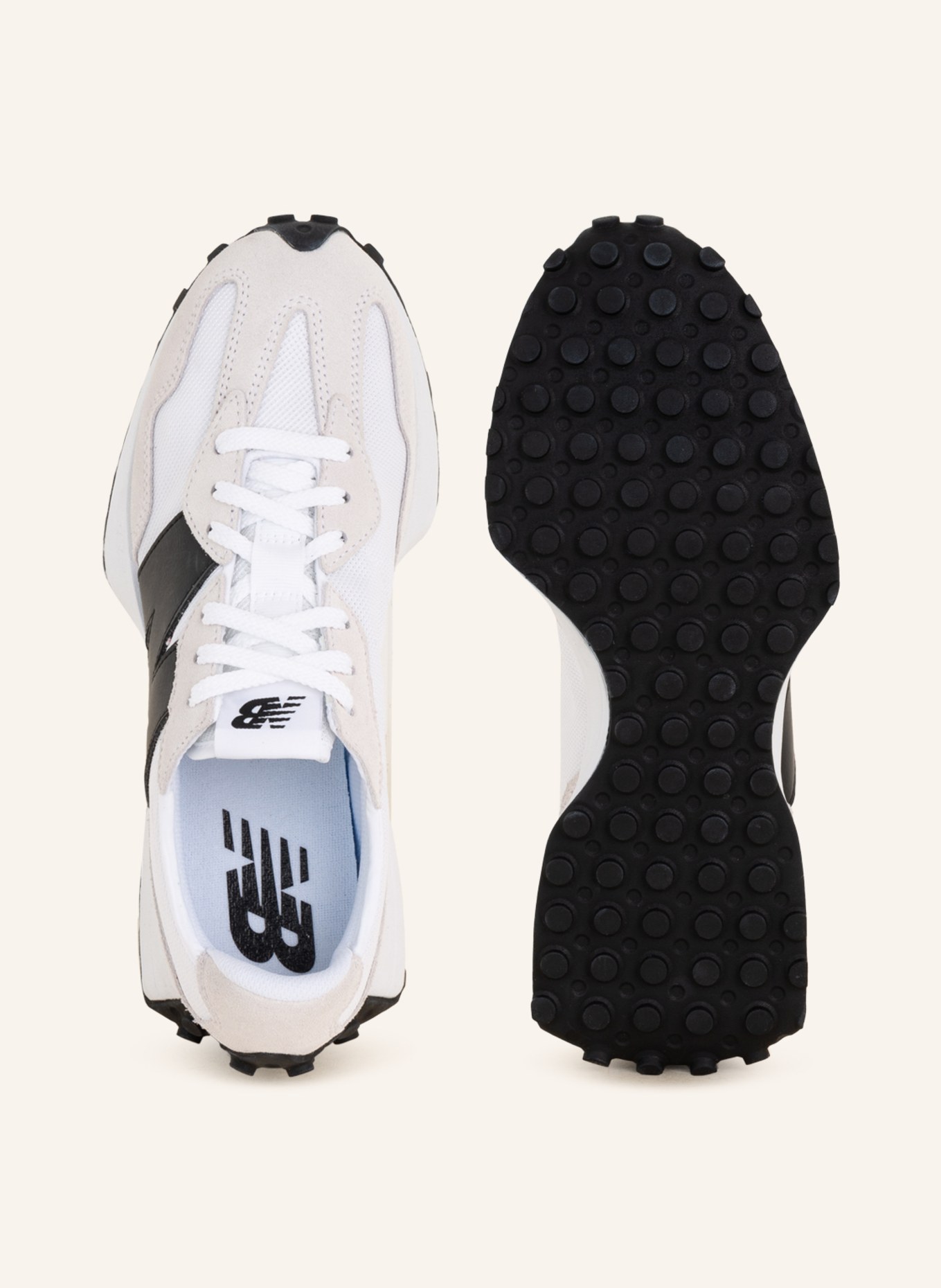 new balance Sneakers 327, Color: CREAM/ WHITE/ BLACK (Image 5)