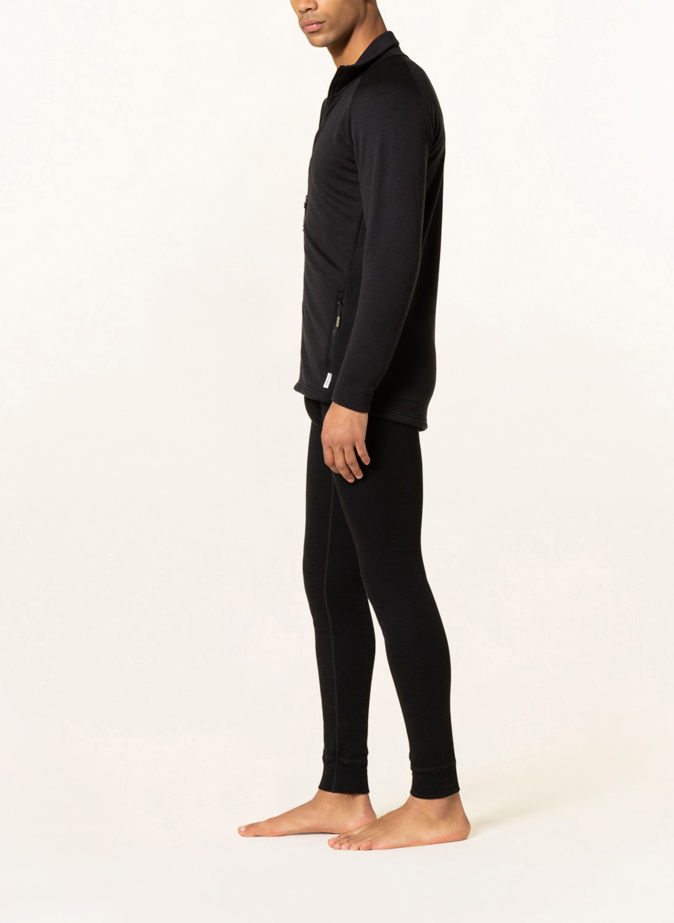 DEVOLD Functional underwear trousers DUO ACTIVE in merino wool, Color: BLACK (Image 4)