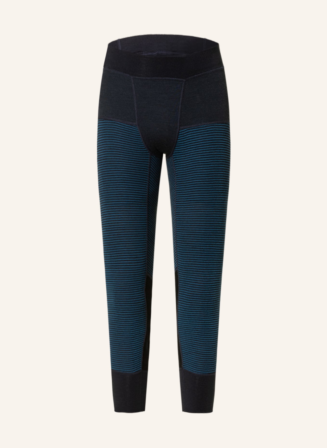 DEVOLD Functional underwear shorts TUVEGGA with cropped leg length, Color: DARK BLUE (Image 1)