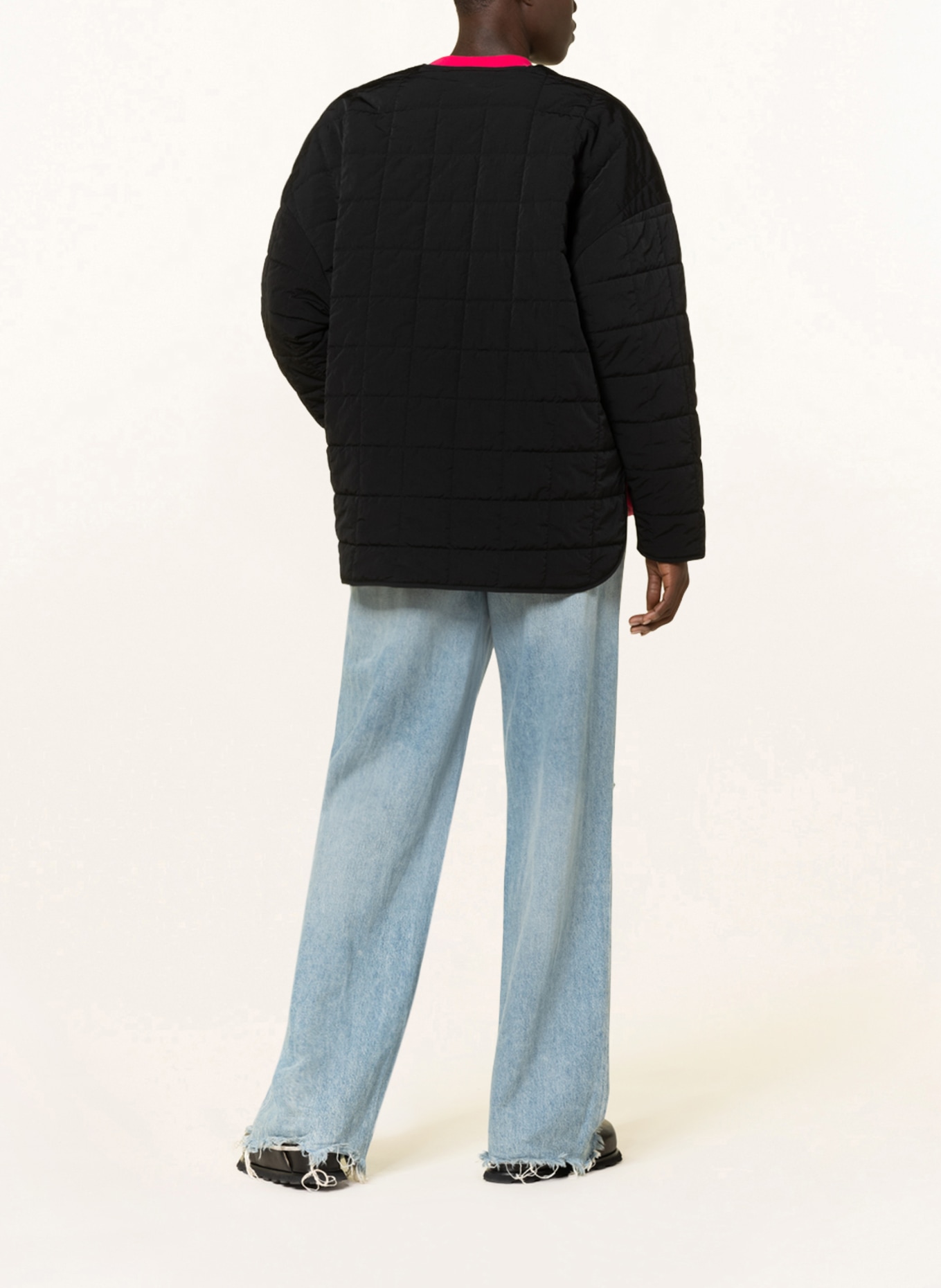 CLOSED Quilted jacket, Color: BLACK (Image 3)