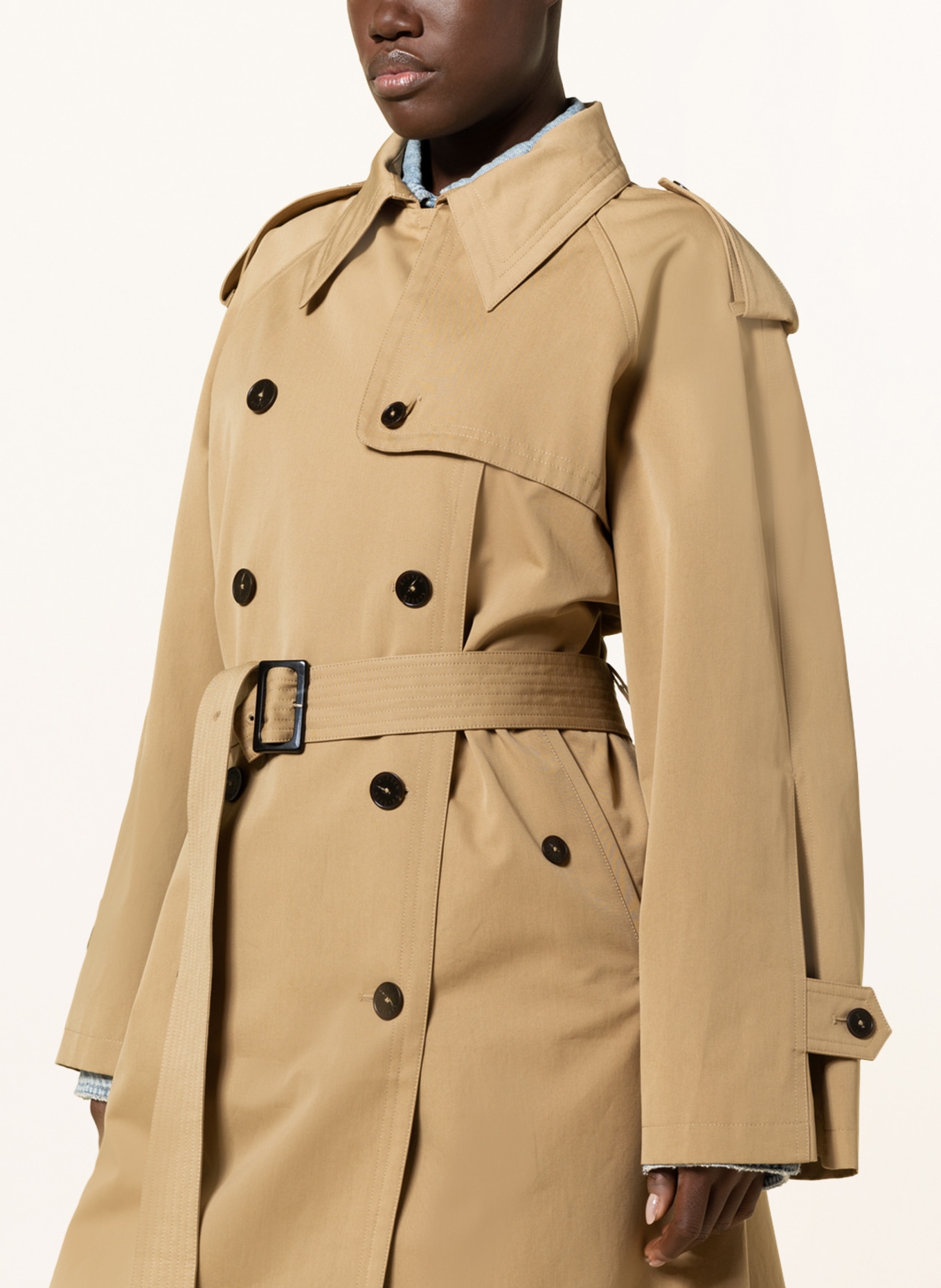 CLOSED Trench coat, Color: CAMEL (Image 4)