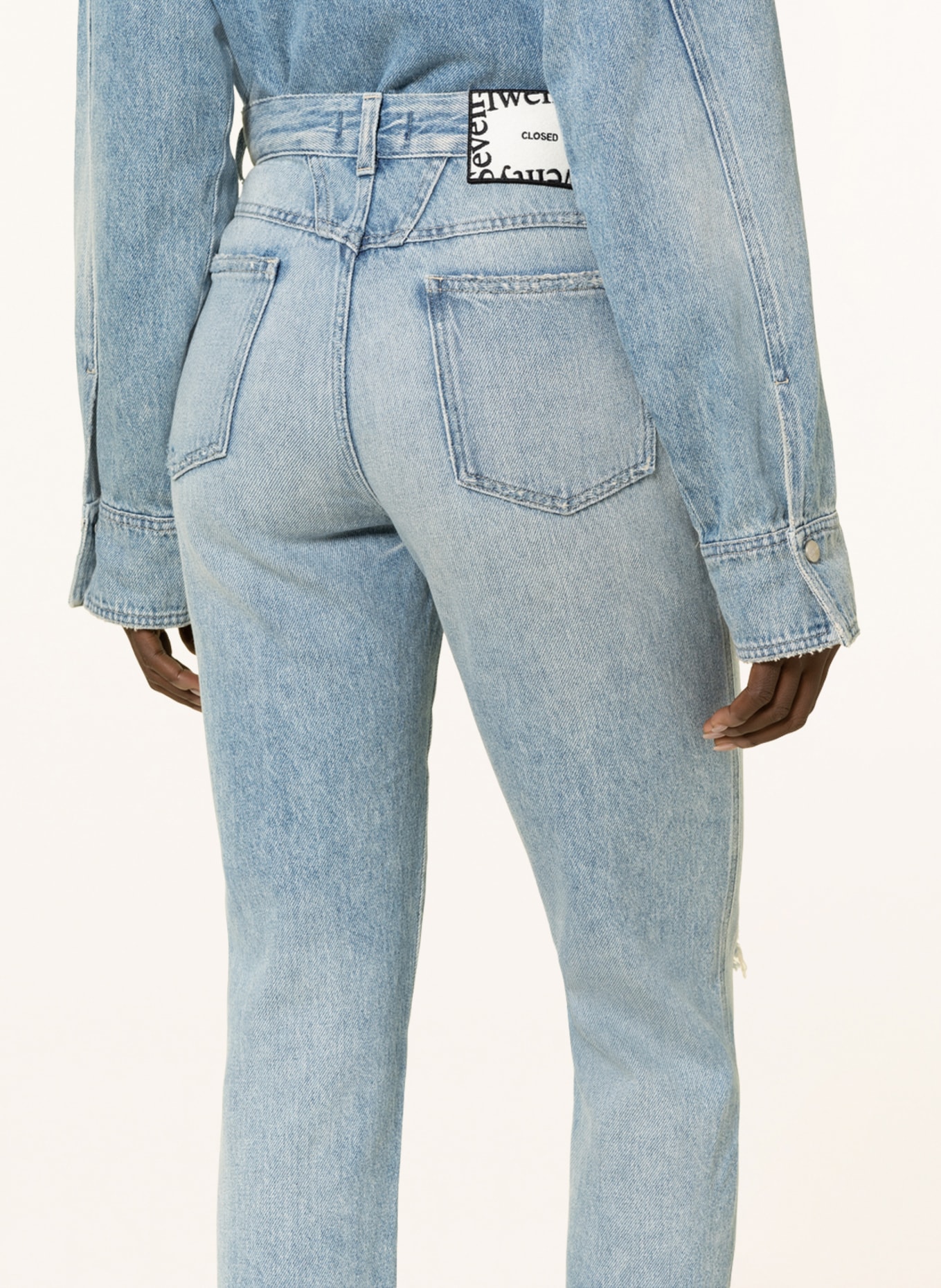 CLOSED Jeans PEDAL PUSHER, Farbe: LBL Light Blue (Bild 5)