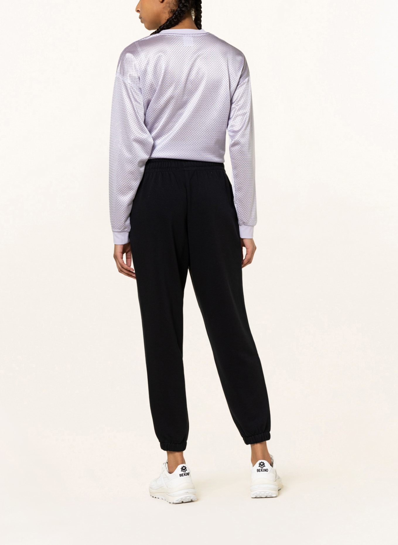 new balance 7/8 sweatpants ESSENTIAL, Color: BLACK (Image 3)