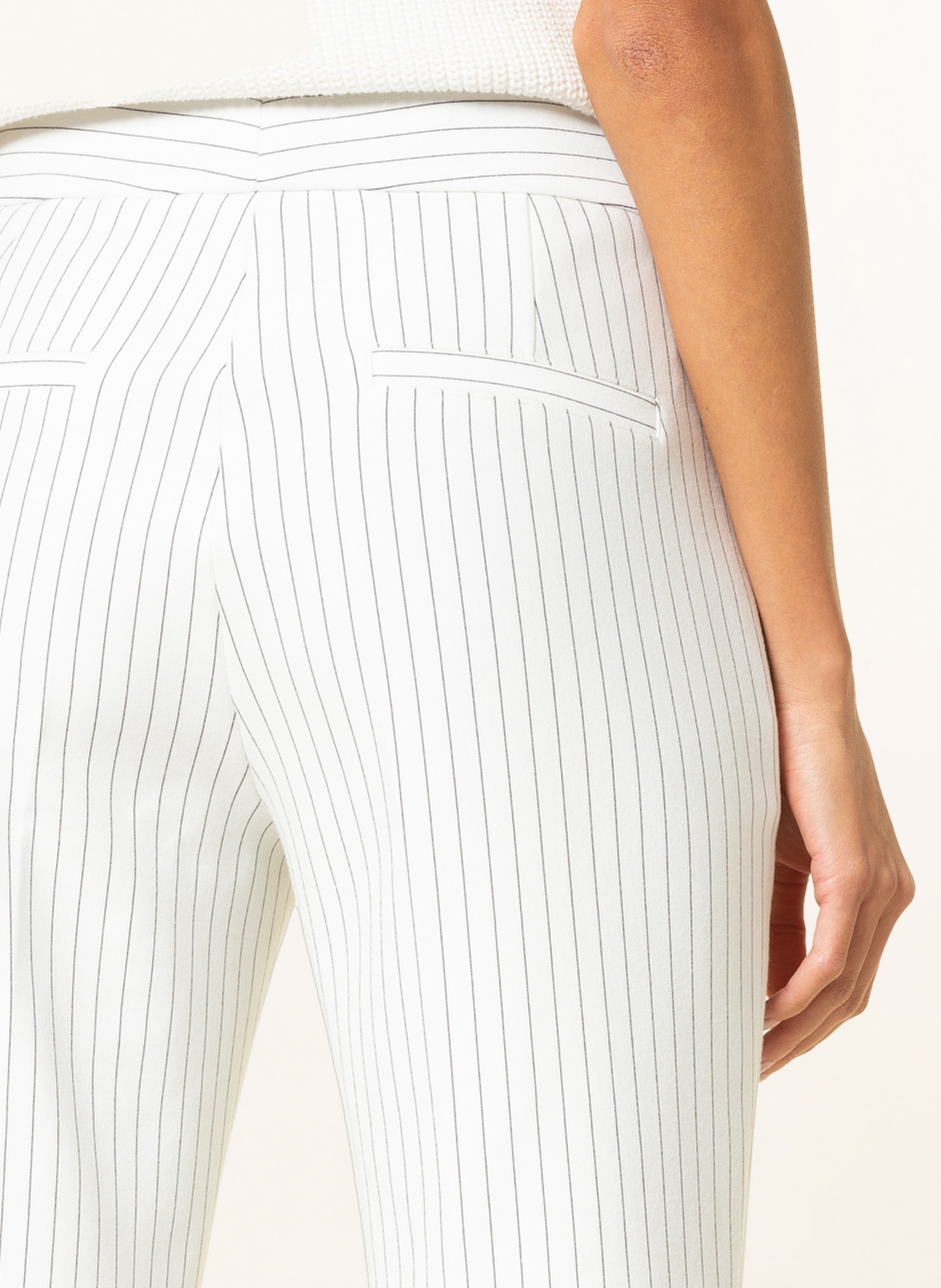 RIANI Pants , Color: WHITE/ BLACK (Image 5)