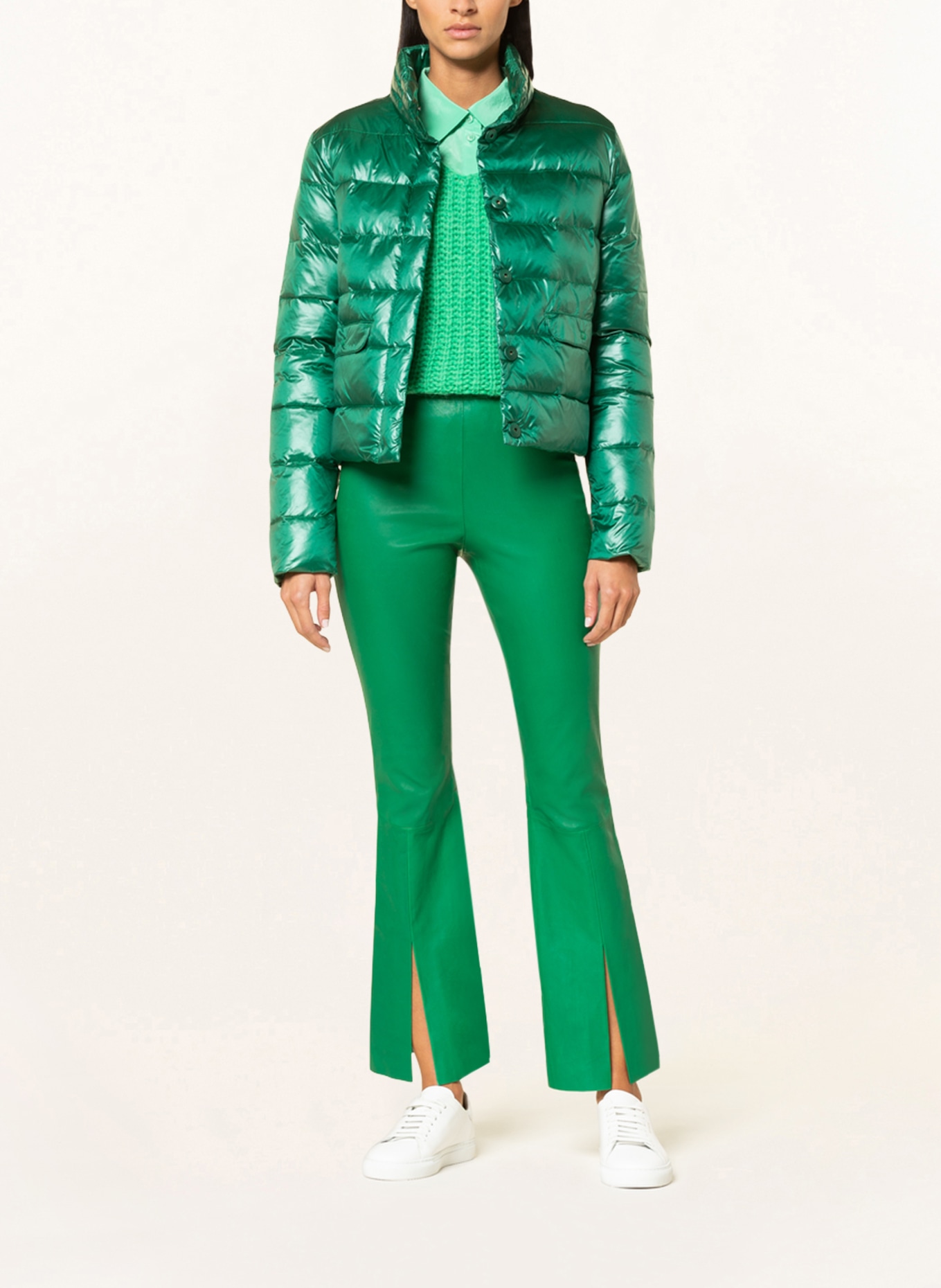 RIANI Quilted jacket, Color: GREEN (Image 2)
