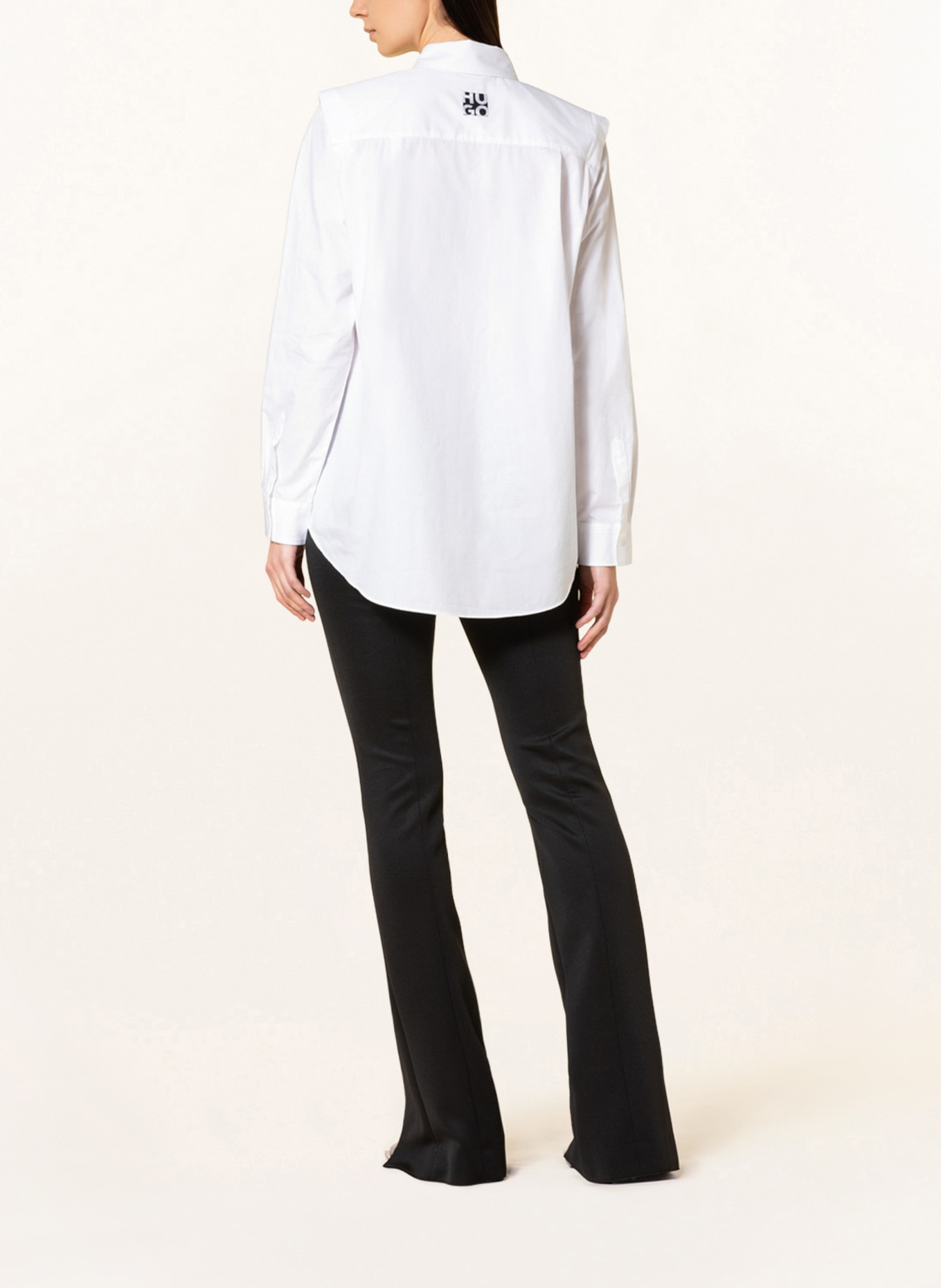 HUGO Shirt blouse EMILINA, Color: WHITE (Image 3)