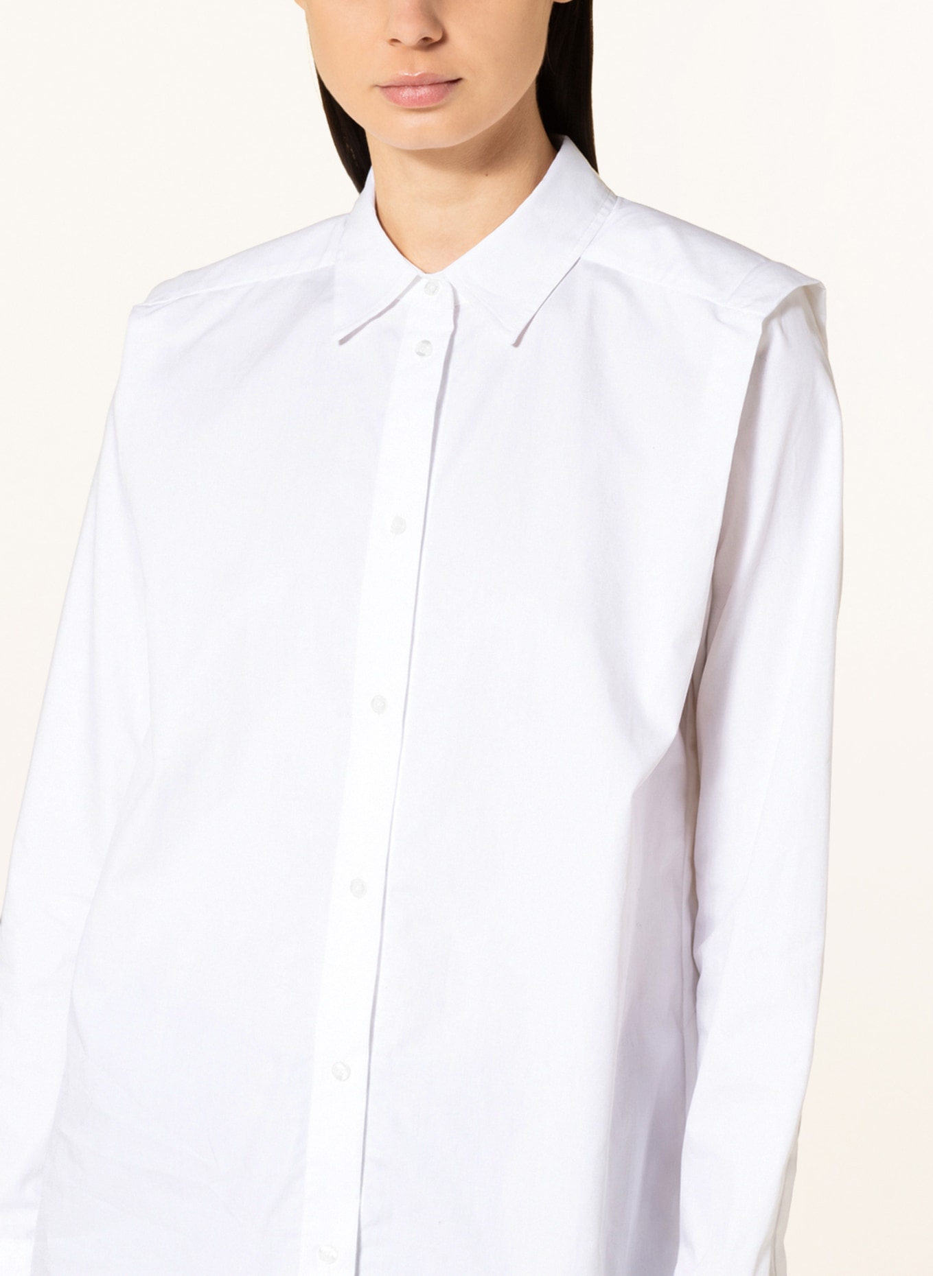 HUGO Shirt blouse EMILINA, Color: WHITE (Image 4)