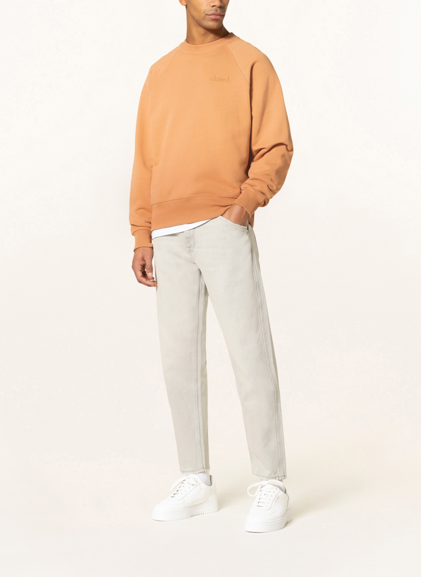 CLOSED Jeans X-LENT tapered fit: LGY LIGHT GREY