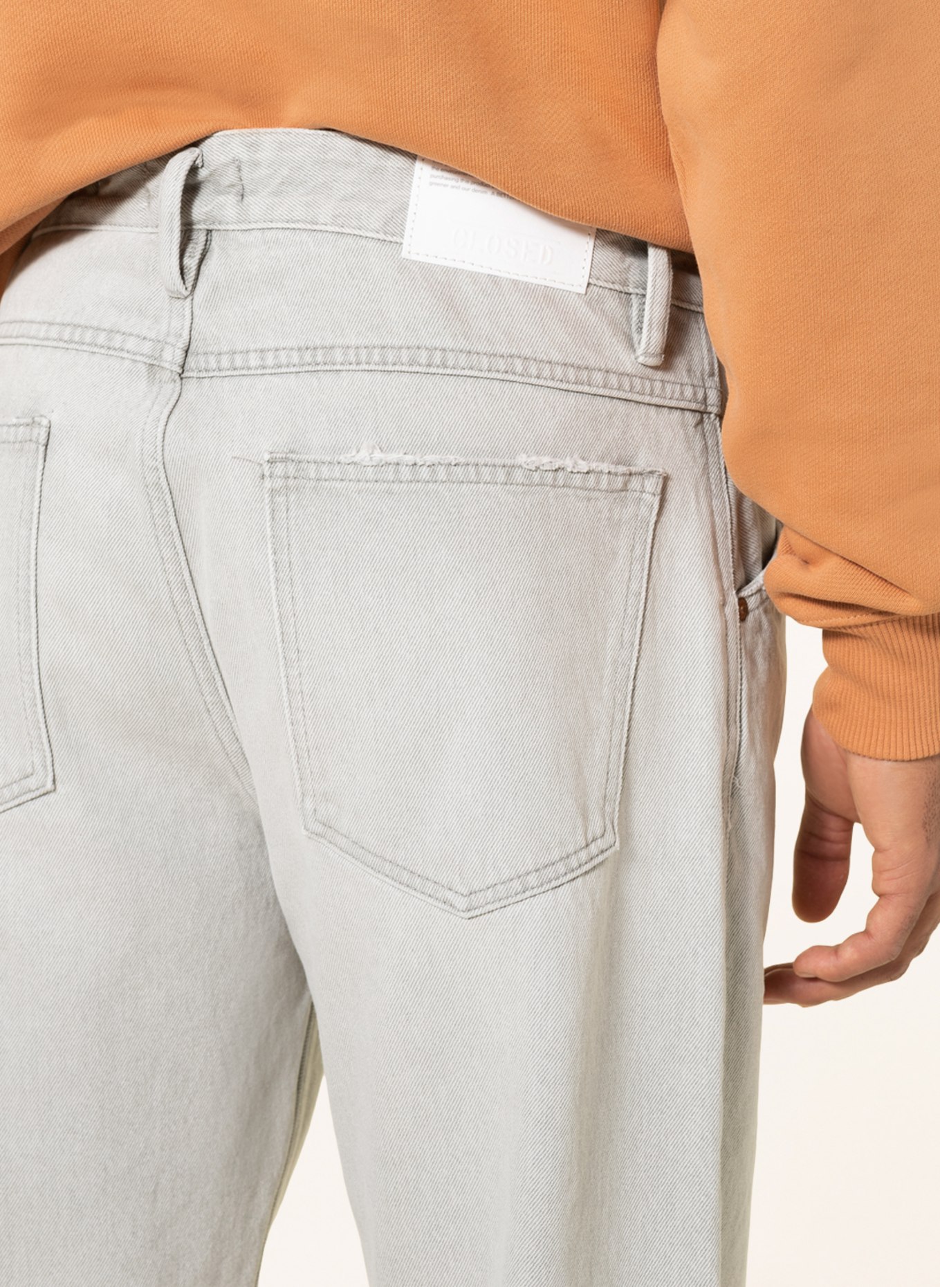 CLOSED Jeans X-LENT tapered fit: LGY LIGHT GREY