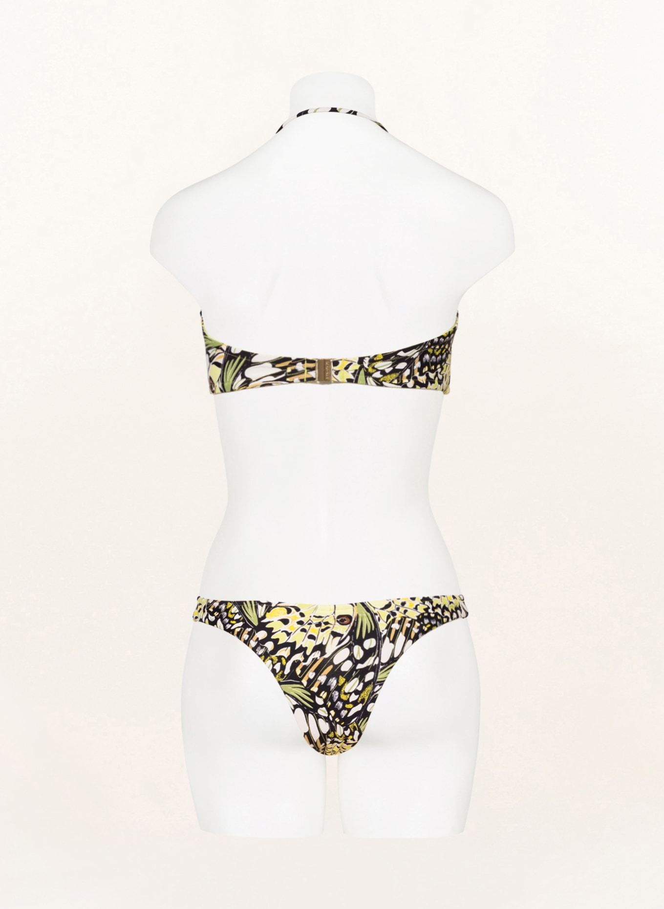 SEAFOLLY Underwired bikini top TAKE FLIGHT, Color: BLACK/ LIGHT GREEN/ YELLOW (Image 5)