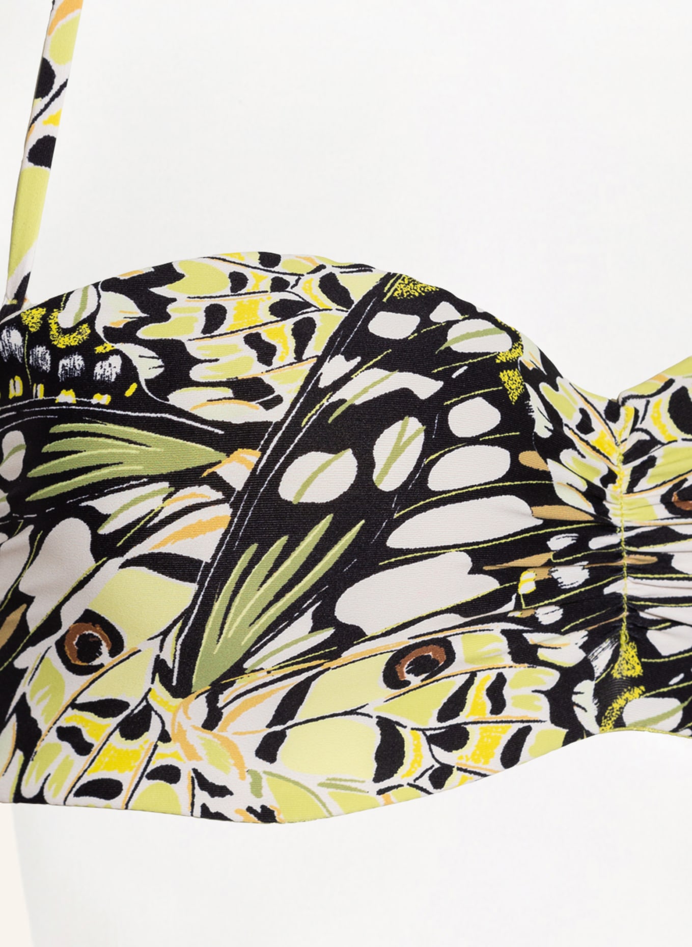 SEAFOLLY Underwired bikini top TAKE FLIGHT, Color: BLACK/ LIGHT GREEN/ YELLOW (Image 6)