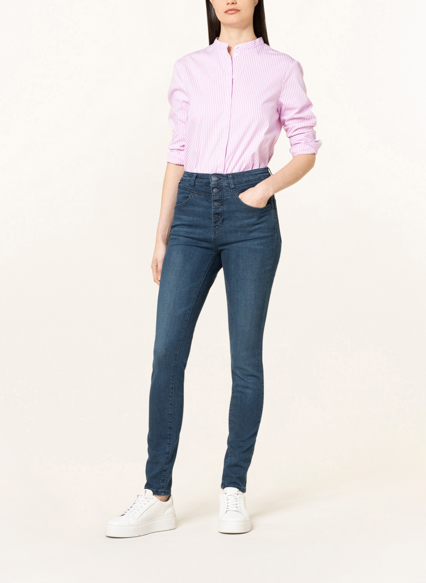 BOSS Skinny Jeans KITT, Farbe: 412 NAVY (Bild 2)