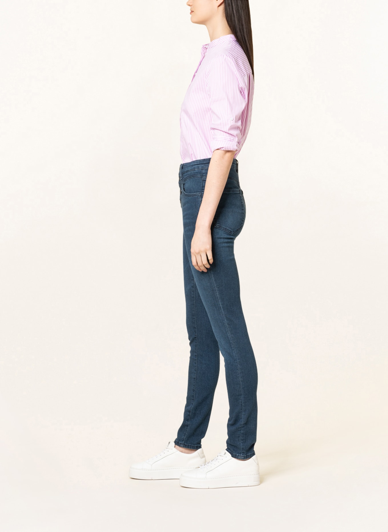 BOSS Skinny Jeans KITT, Farbe: 412 NAVY (Bild 4)