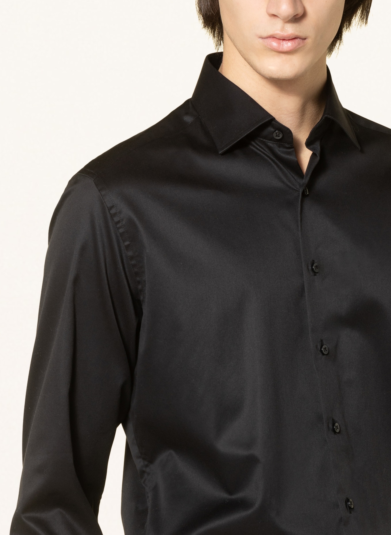 ETERNA 1863 Shirt modern fit, Color: BLACK (Image 4)