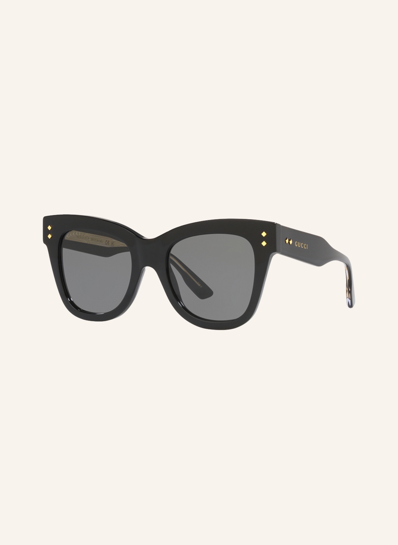 GUCCI Sunglasses GC001811, Color: 1100A1 - BLACK/ GRAY (Image 1)