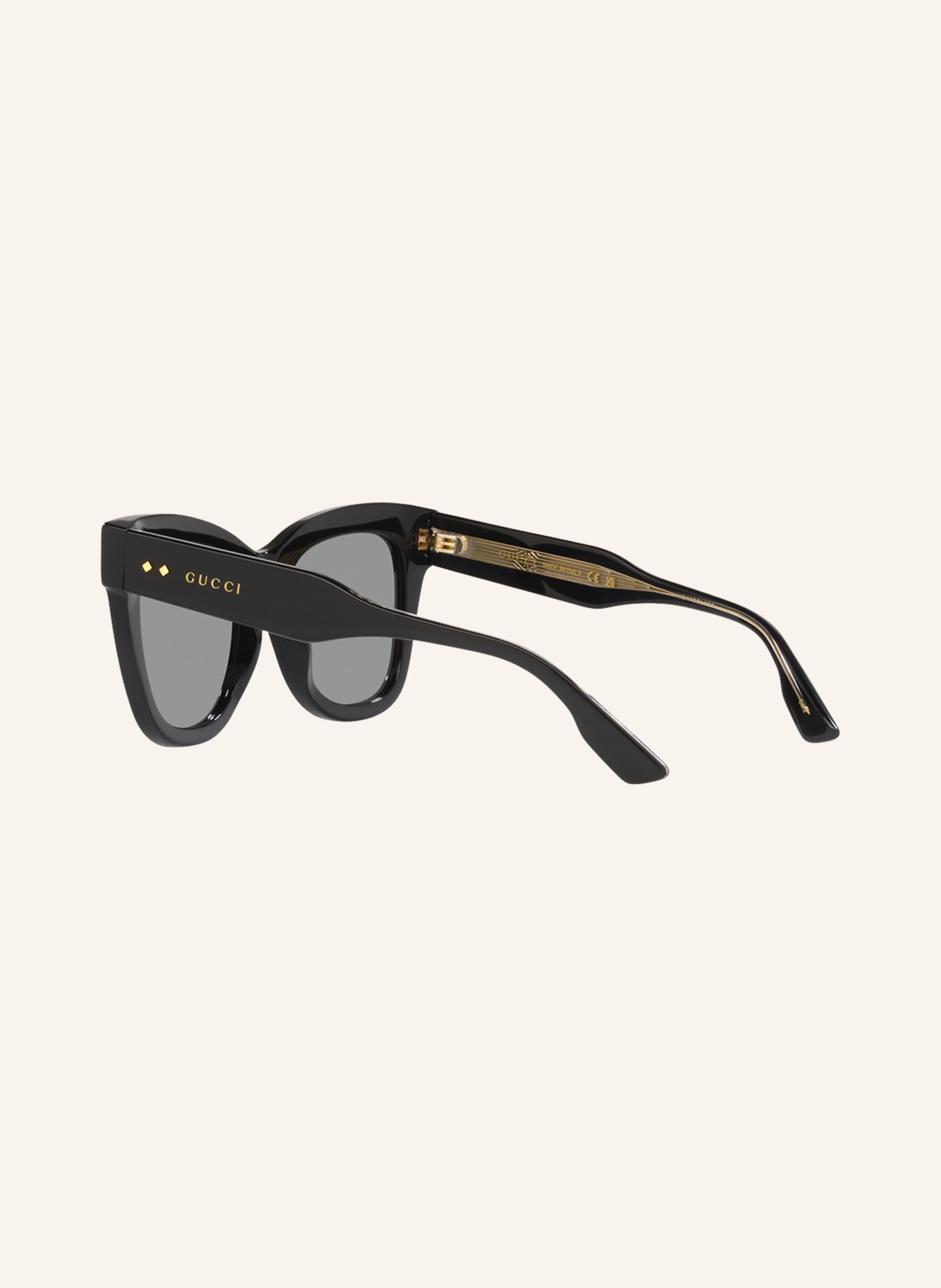 GUCCI Sunglasses GC001811, Color: 1100A1 - BLACK/ GRAY (Image 4)
