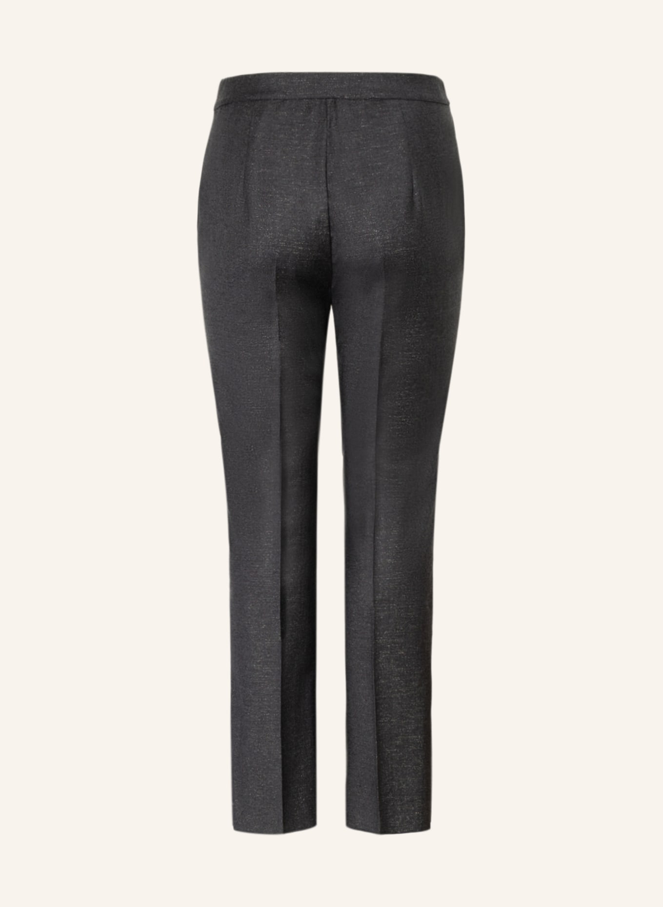 MARINA RINALDI VOYAGE Trousers with glitter thread, Color: DARK GRAY (Image 2)