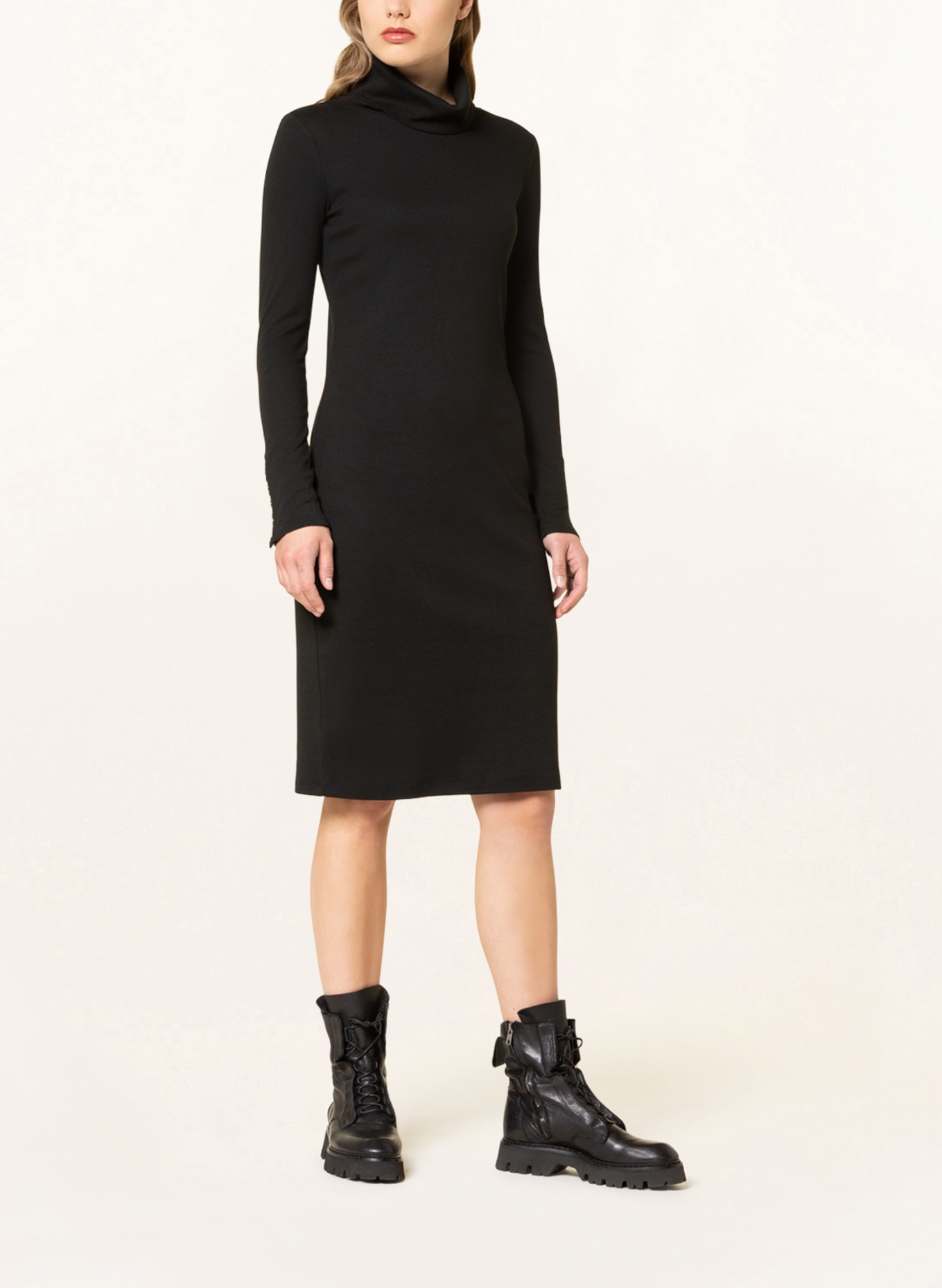 LAUREN RALPH LAUREN Jersey dress , Color: BLACK (Image 2)