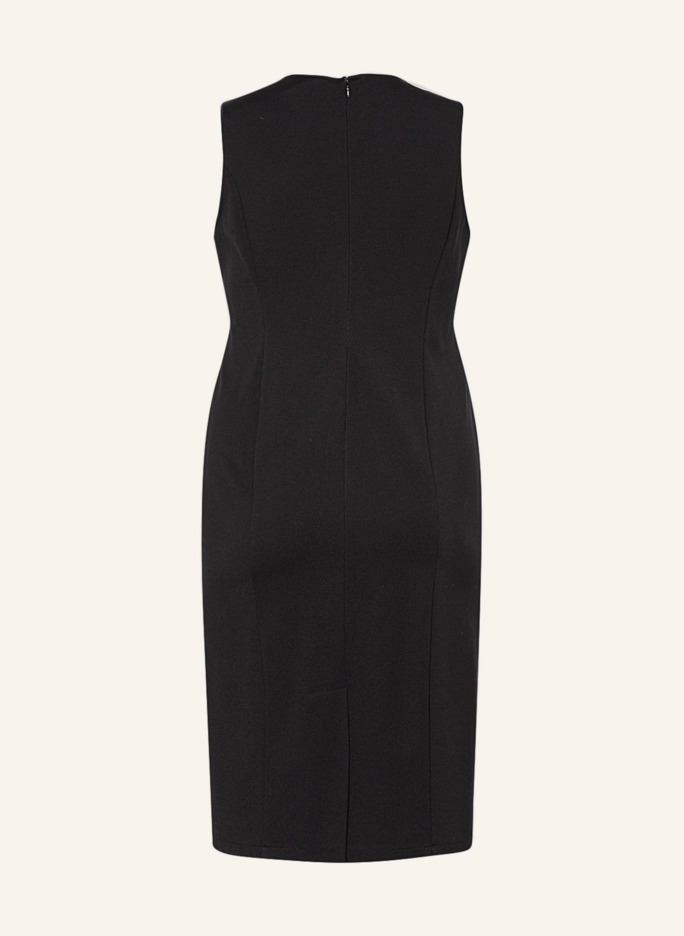MARINA RINALDI PERSONA Jersey dress, Color: BLACK (Image 2)