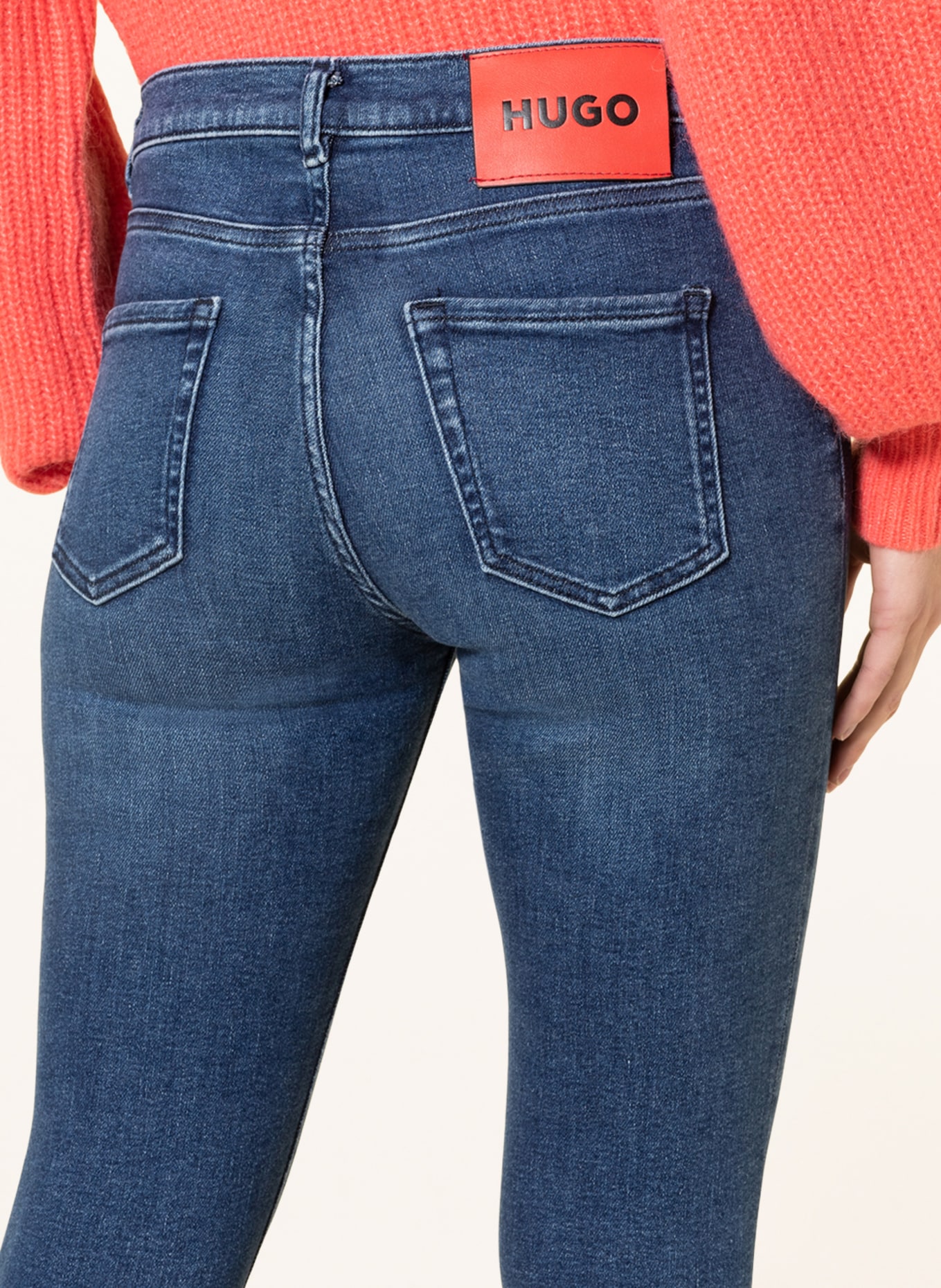 HUGO Skinny Jeans CHARLIE, Farbe: 410 NAVY (Bild 5)