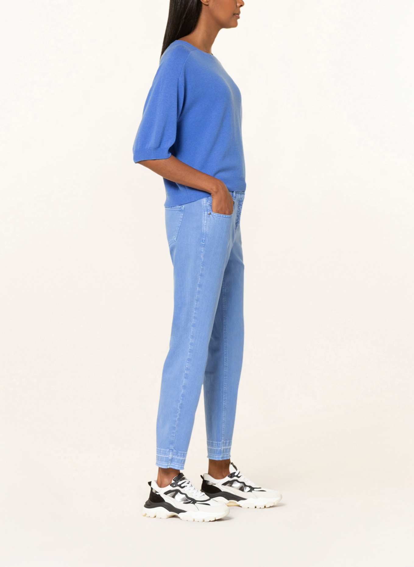 LUISA CERANO Straight Jeans, Farbe: 2432 BLUE (Bild 4)