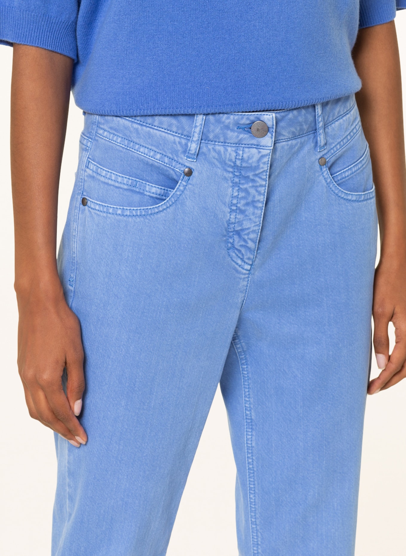 LUISA CERANO Straight Jeans, Farbe: 2432 BLUE (Bild 5)