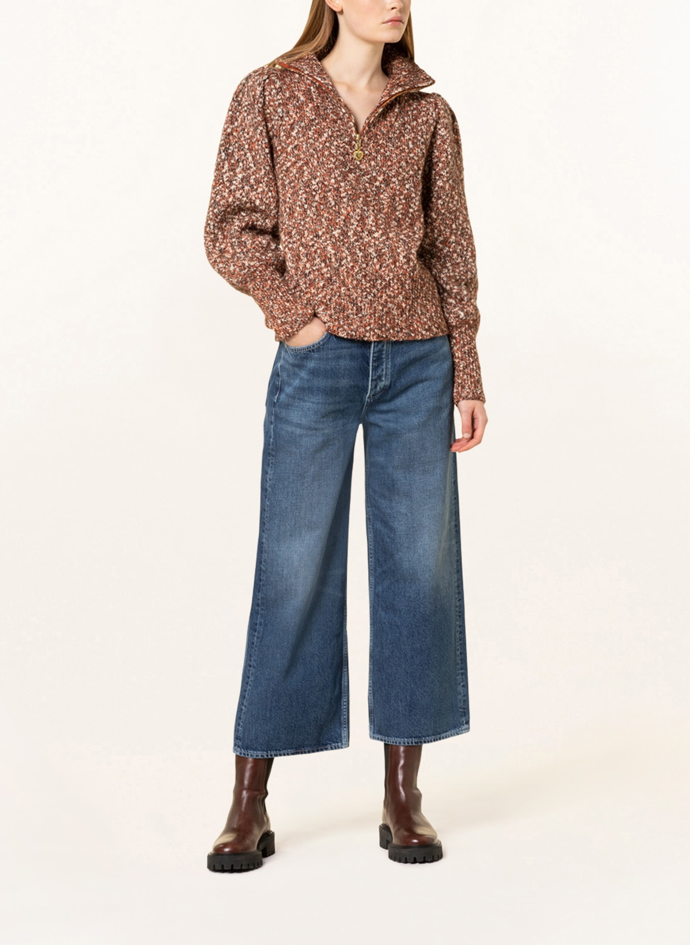 rag & bone Culotte jeans ANDI , Color: corso (Image 2)