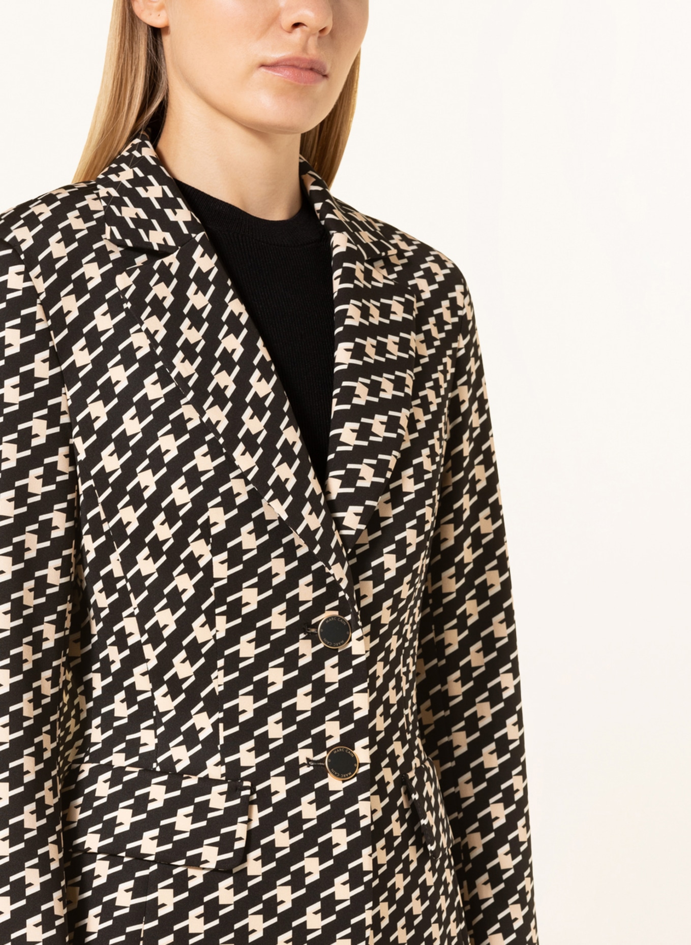 MARC CAIN Jerseyblazer: 900 BLACK