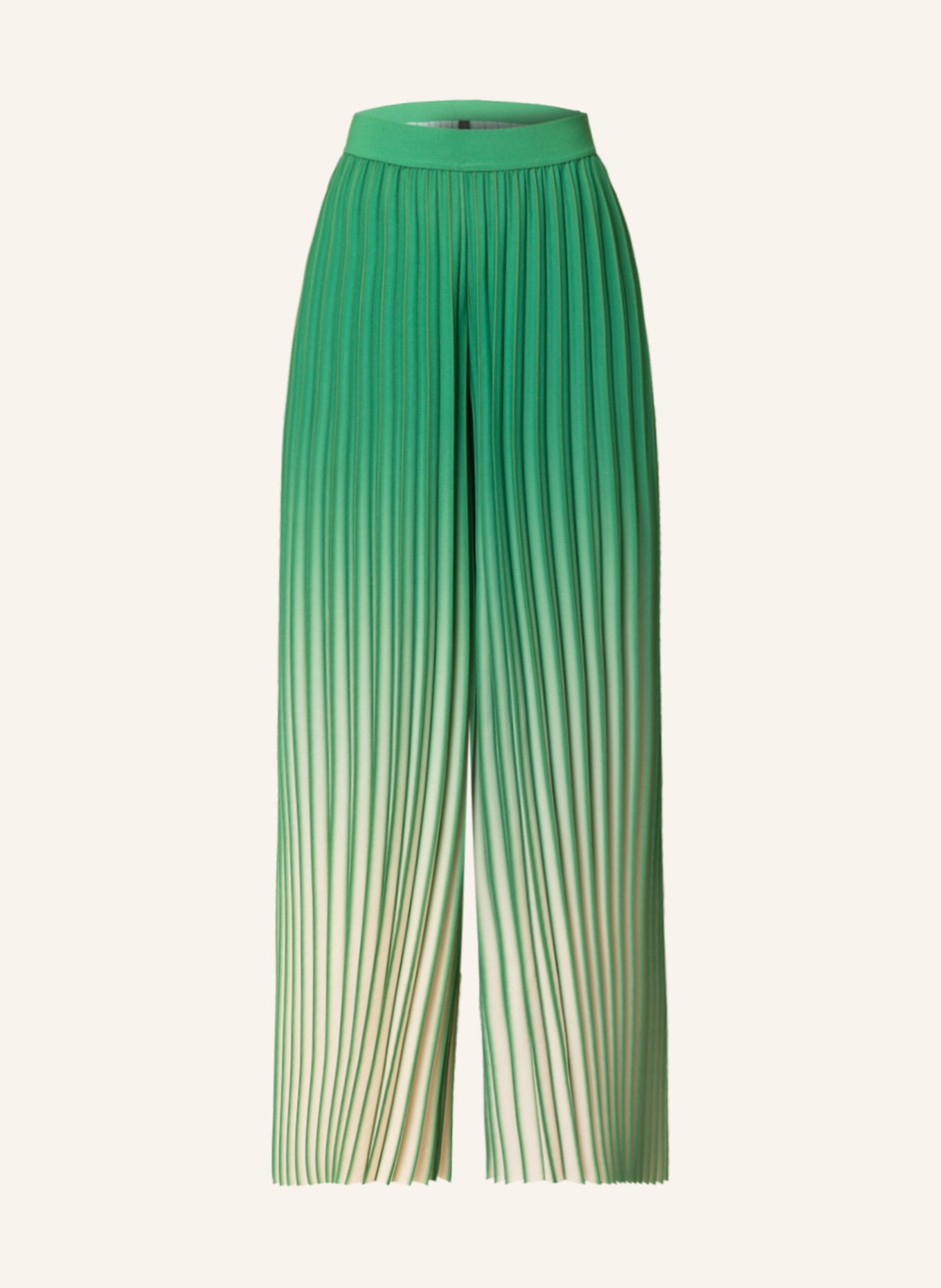 MARC CAIN Plisseehose, Farbe: GRÜN (Bild 1)