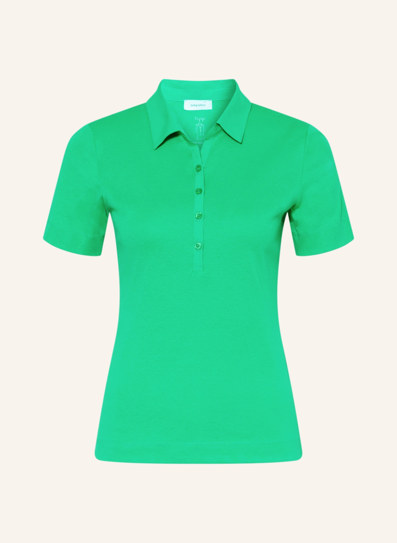 darling harbour Jersey polo shirt, Color: MINT (Image 1)