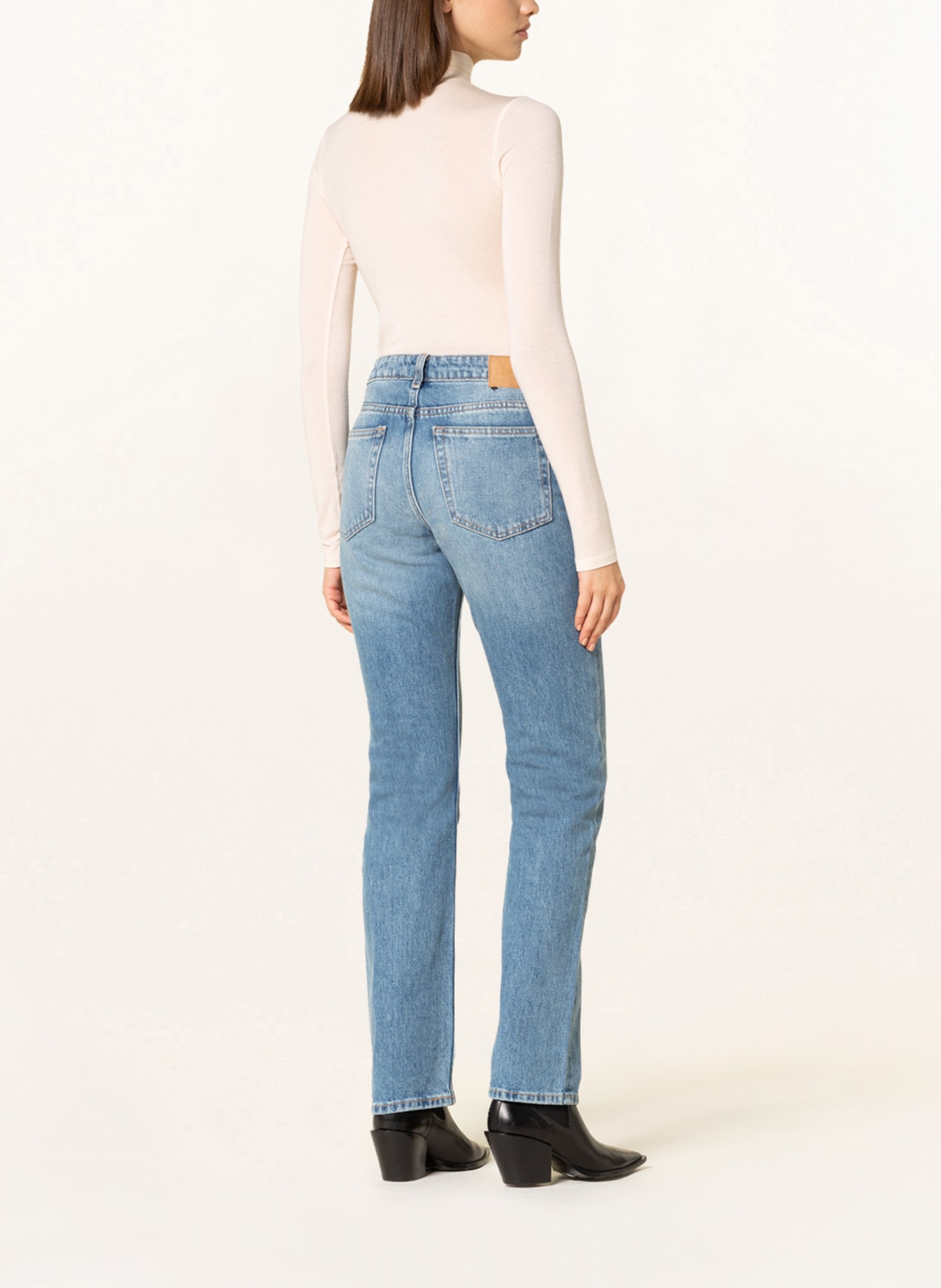 WEEKDAY Straight jeans, Color: Blue Medium dusty (Image 3)