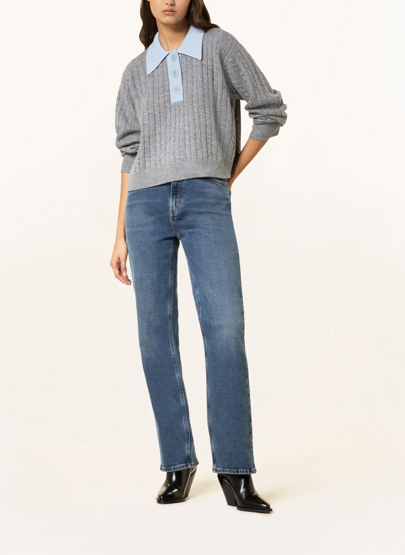 AGOLDE Straight Jeans VINTAGE BOOT, Farbe: Prophecy dk indigo w/tint (Bild 2)