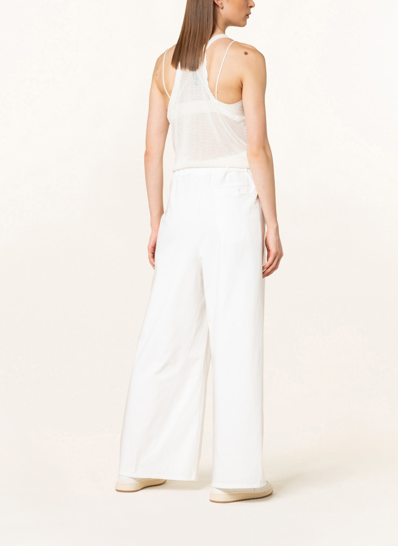 10DAYS Jersey pants, Color: WHITE (Image 3)