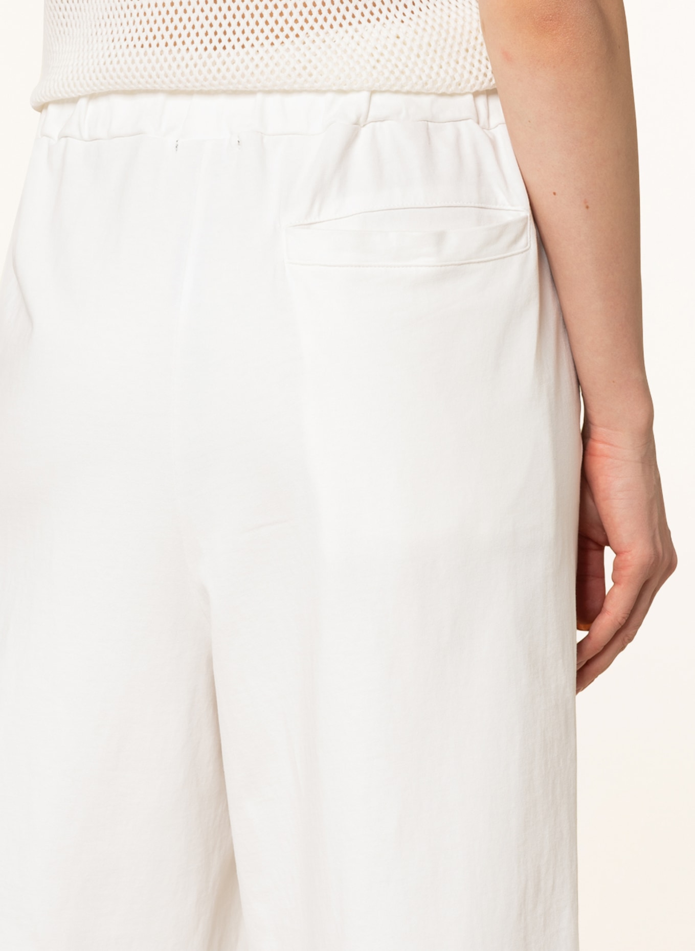 10DAYS Jersey pants, Color: WHITE (Image 5)
