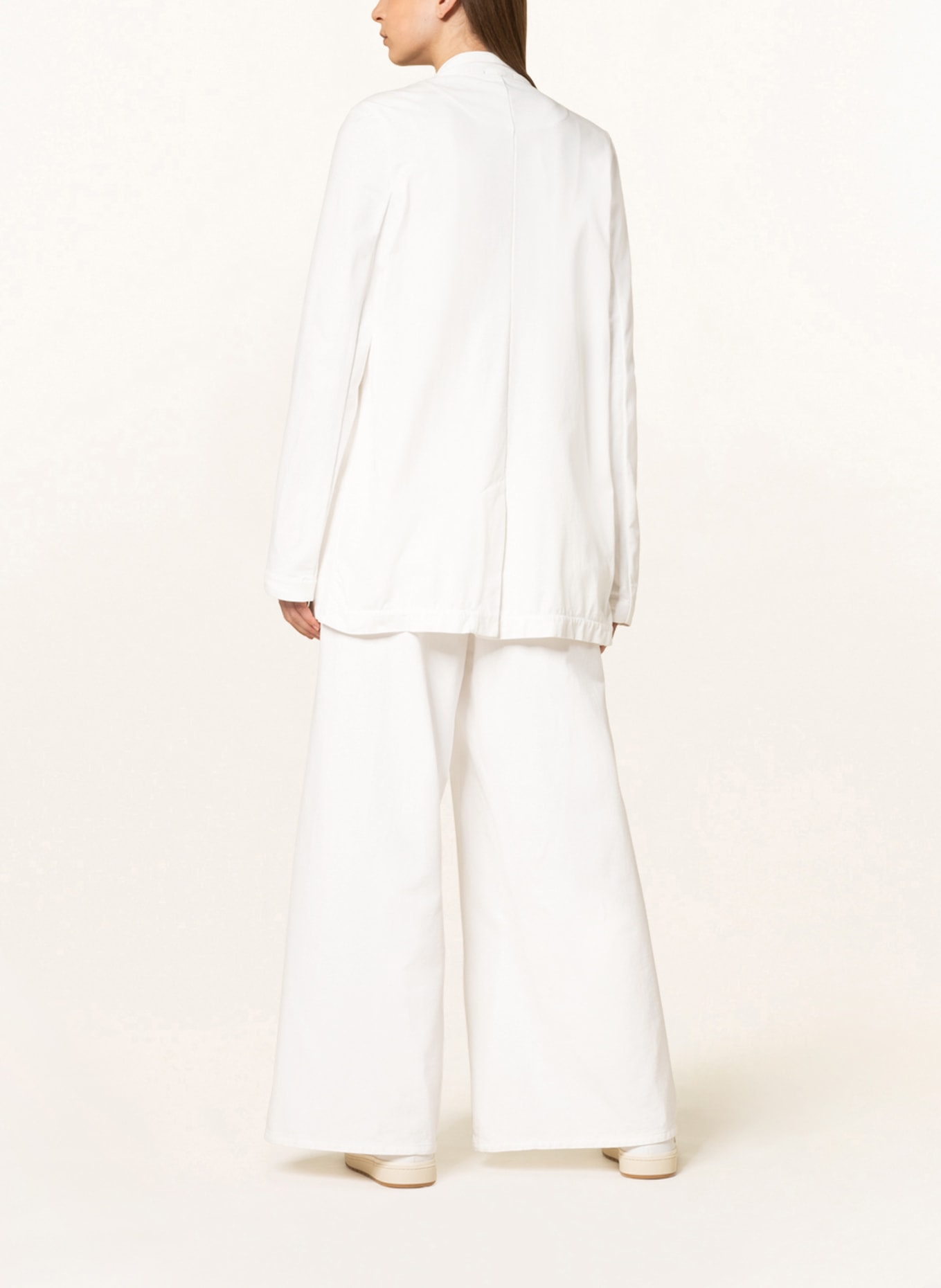 10DAYS Jersey blazer, Color: WHITE (Image 3)