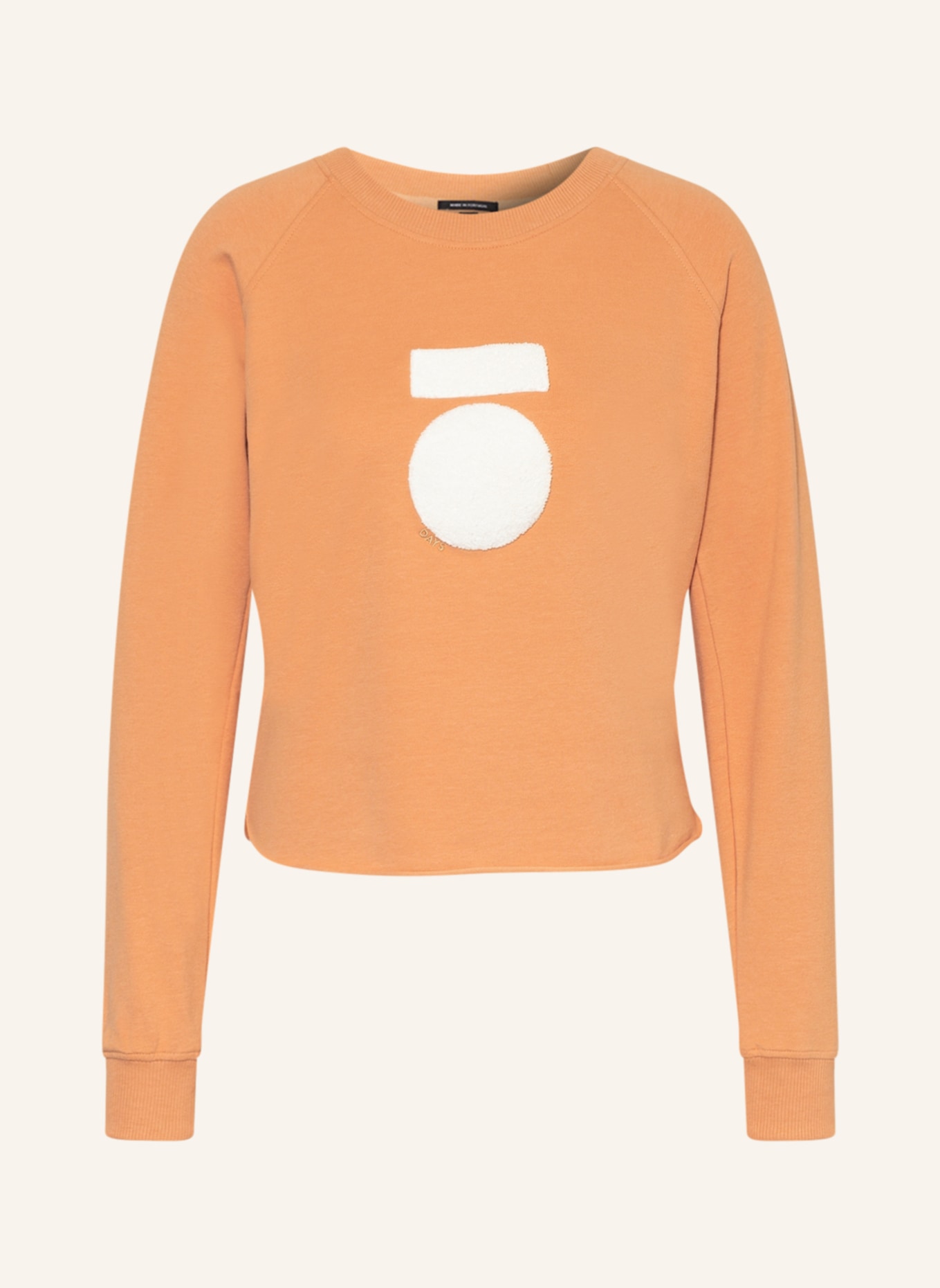 10DAYS Sweatshirt, Color: ORANGE (Image 1)
