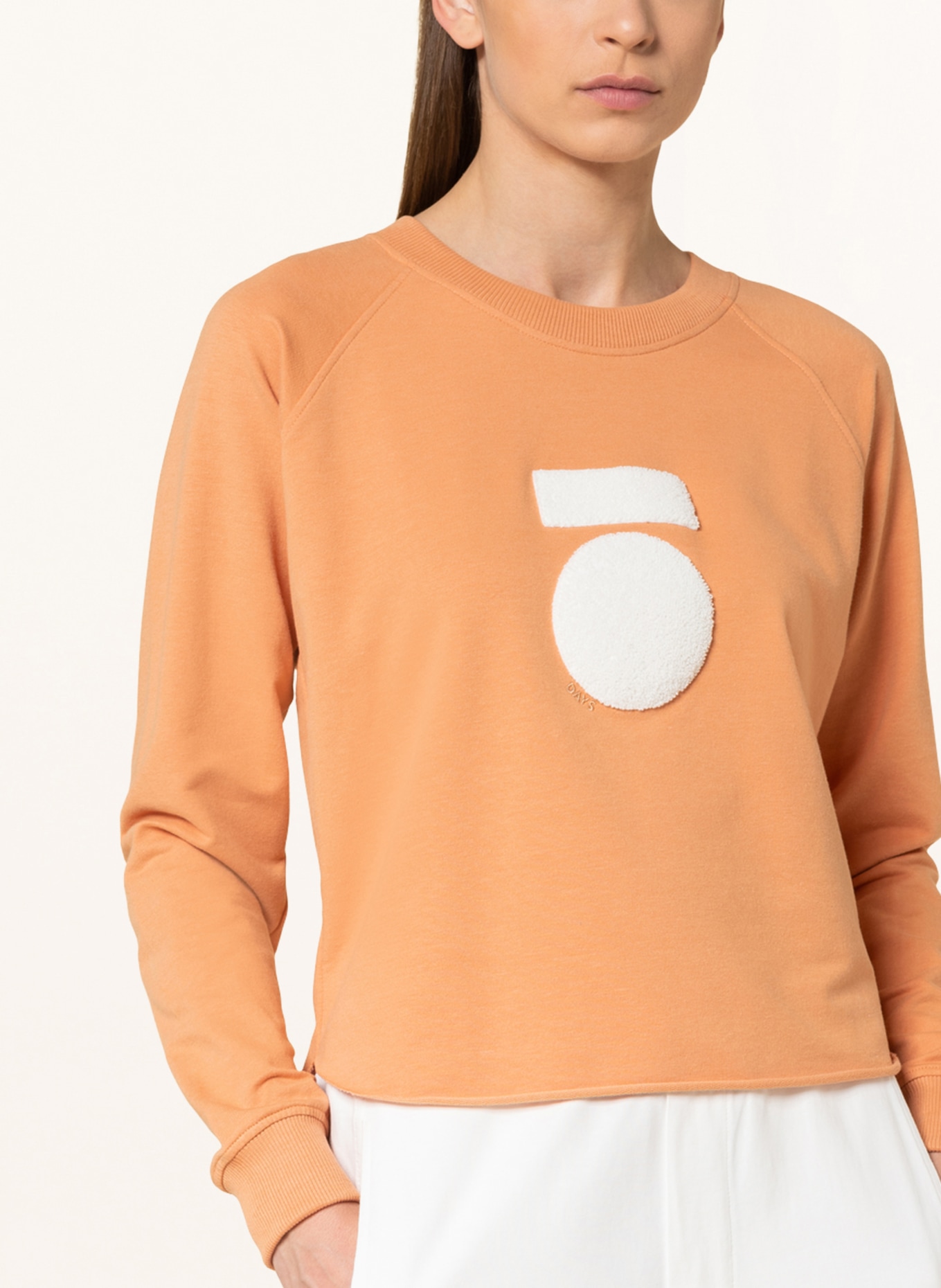 10DAYS Sweatshirt, Color: ORANGE (Image 4)